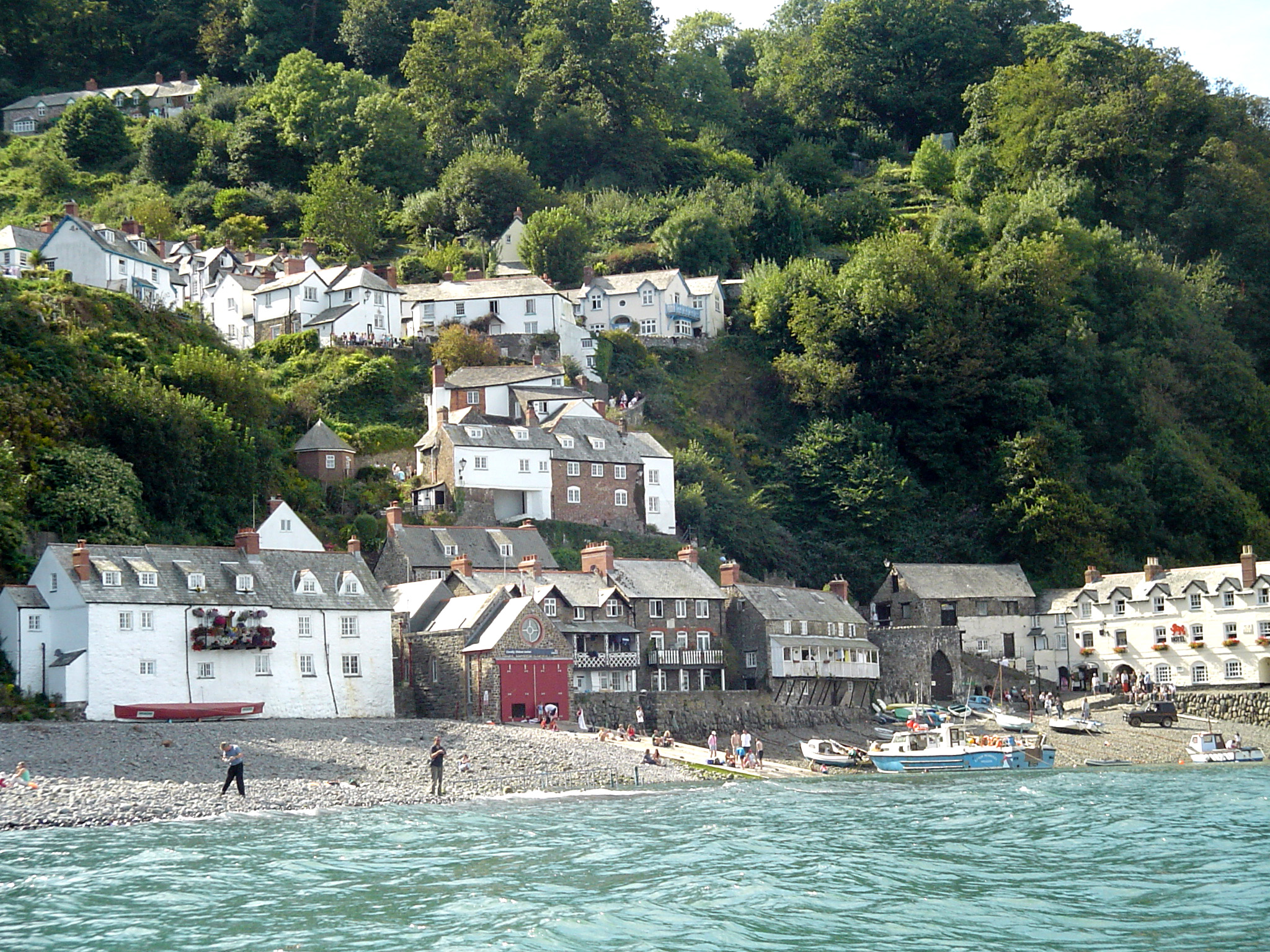 Clovelly: cascading village on Devon's coast