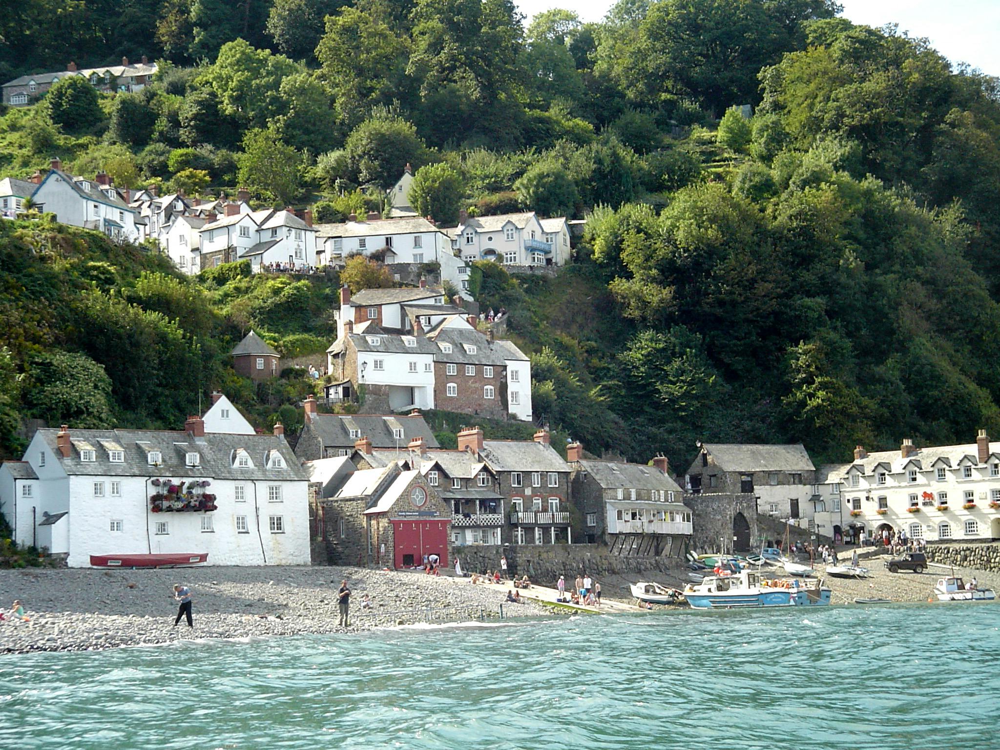 Clovelly cascading village on Devon's coast Beauty Spot Bite Sized