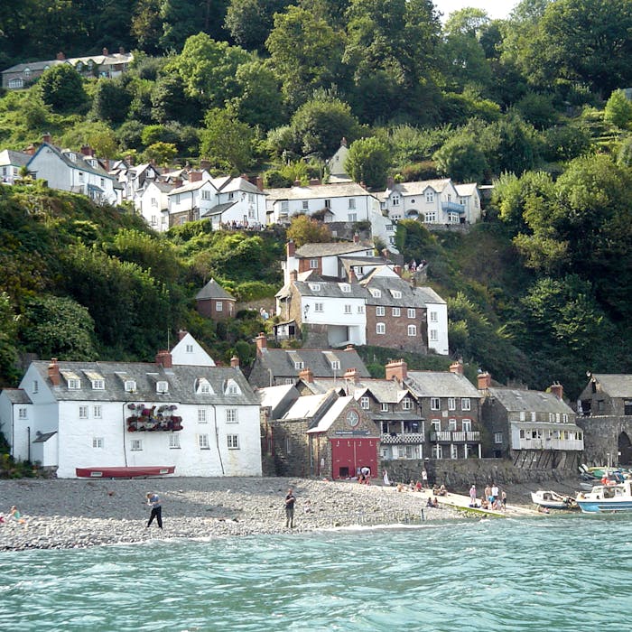 Clovelly: cascading village on Devon's coast