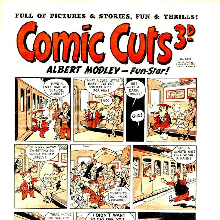 Comic Cuts - one of the world's first 'illustrated newspapers ...