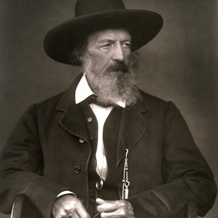 Alfred, Lord Tennyson - prolific poet of the Victorian Age