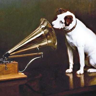 Nipper - the dog who made his mark on the music industry