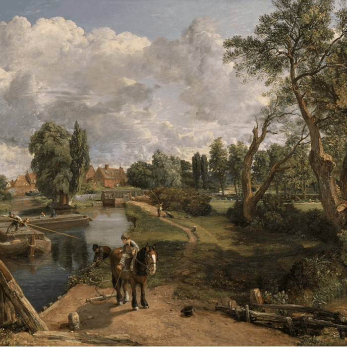 Flatford Mill - immortalised by Constable and now a national treasure