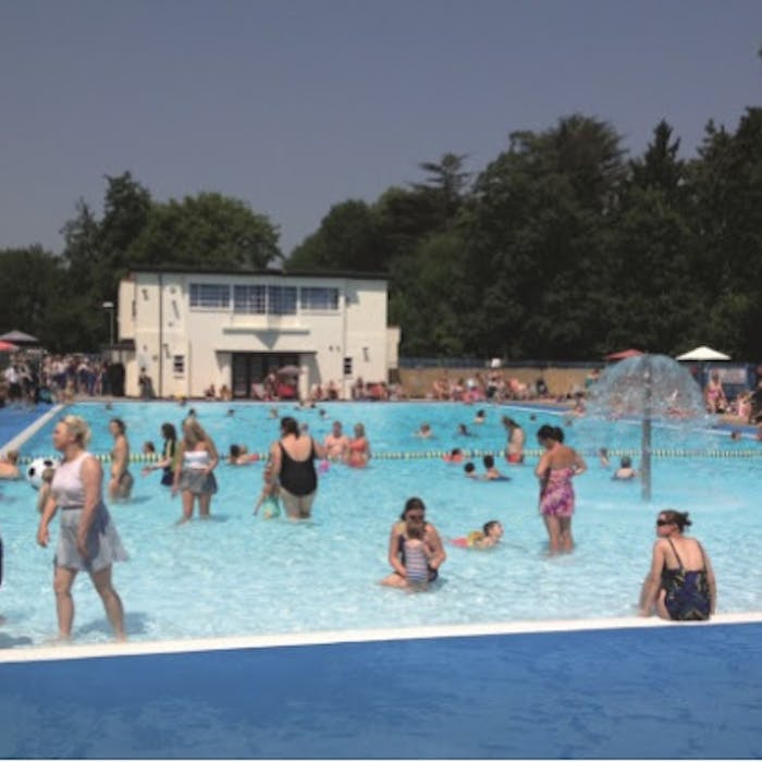 Tooting Bec Lido - one of London's cool pools