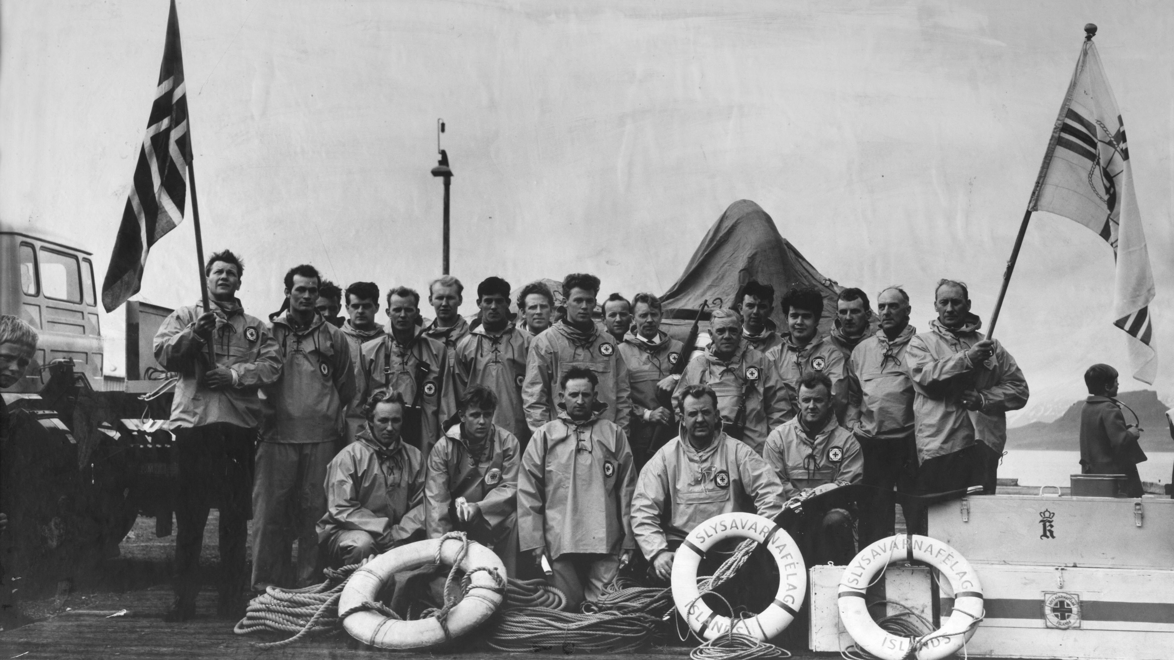 Icelandic Search and rescue team from 1967