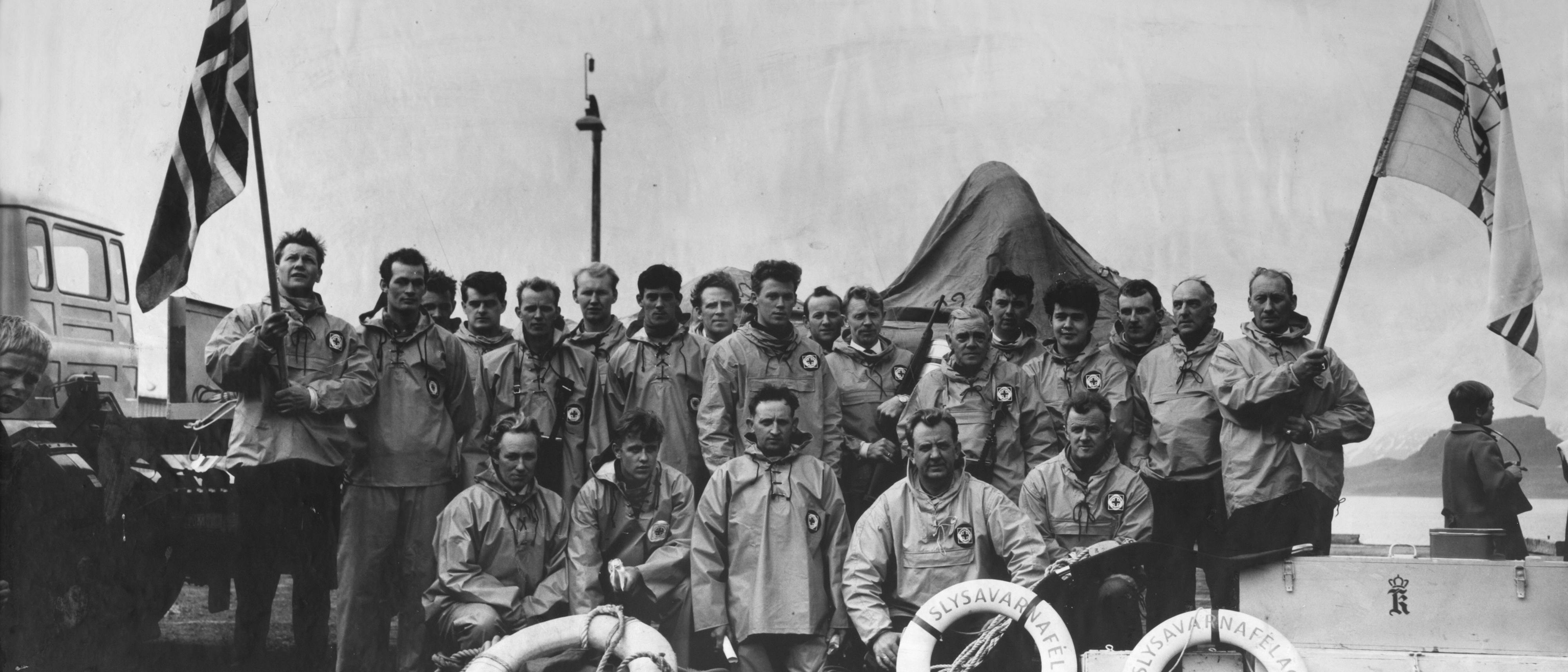 Icelandic Search and rescue team from 1967