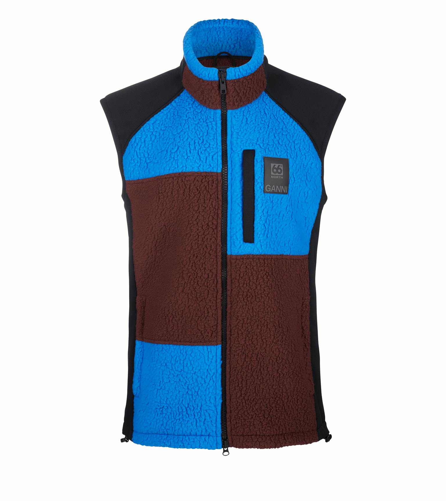 ジャケット・アウター ganni full pattern vest ganni full pattern vest