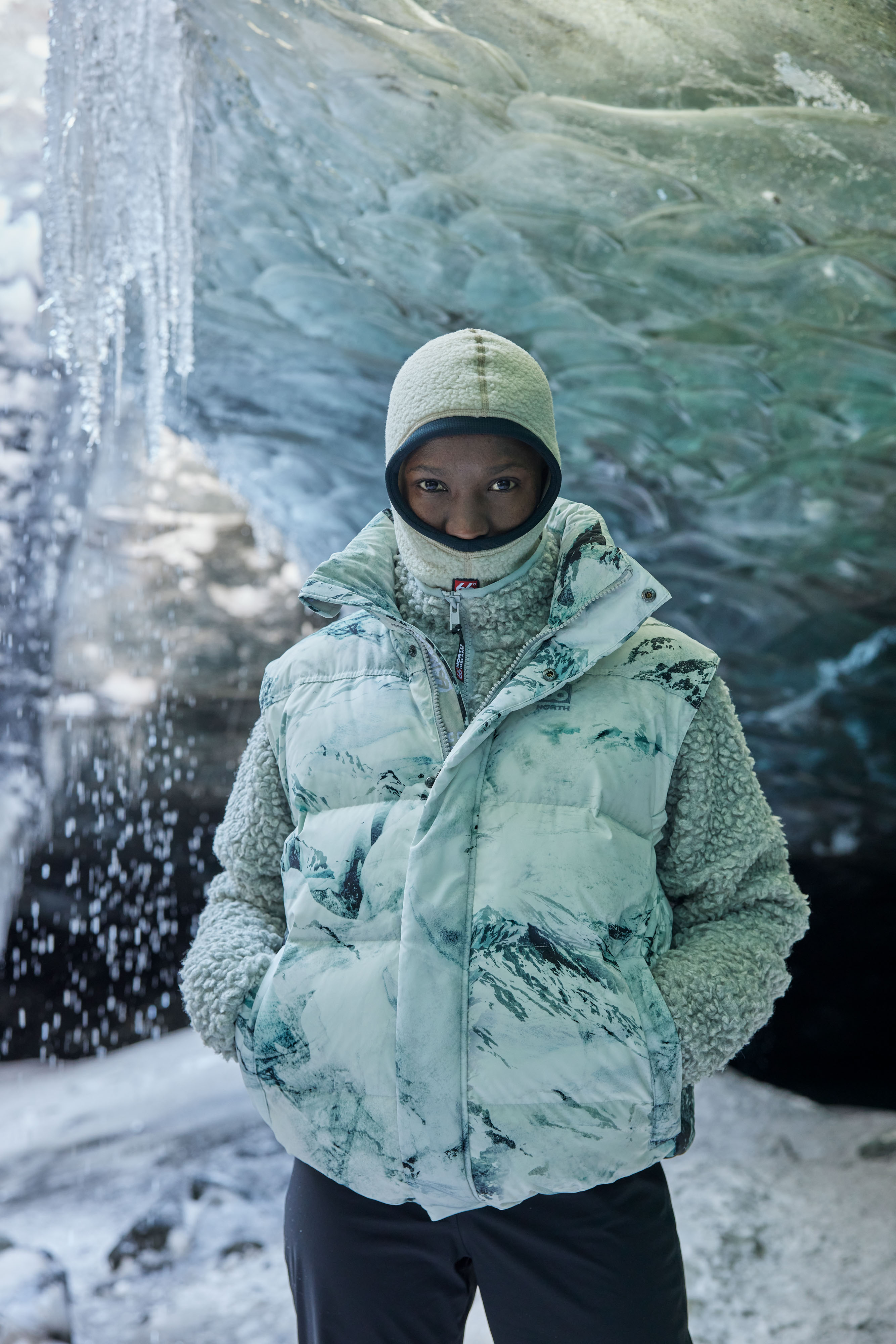 multicolor puffer