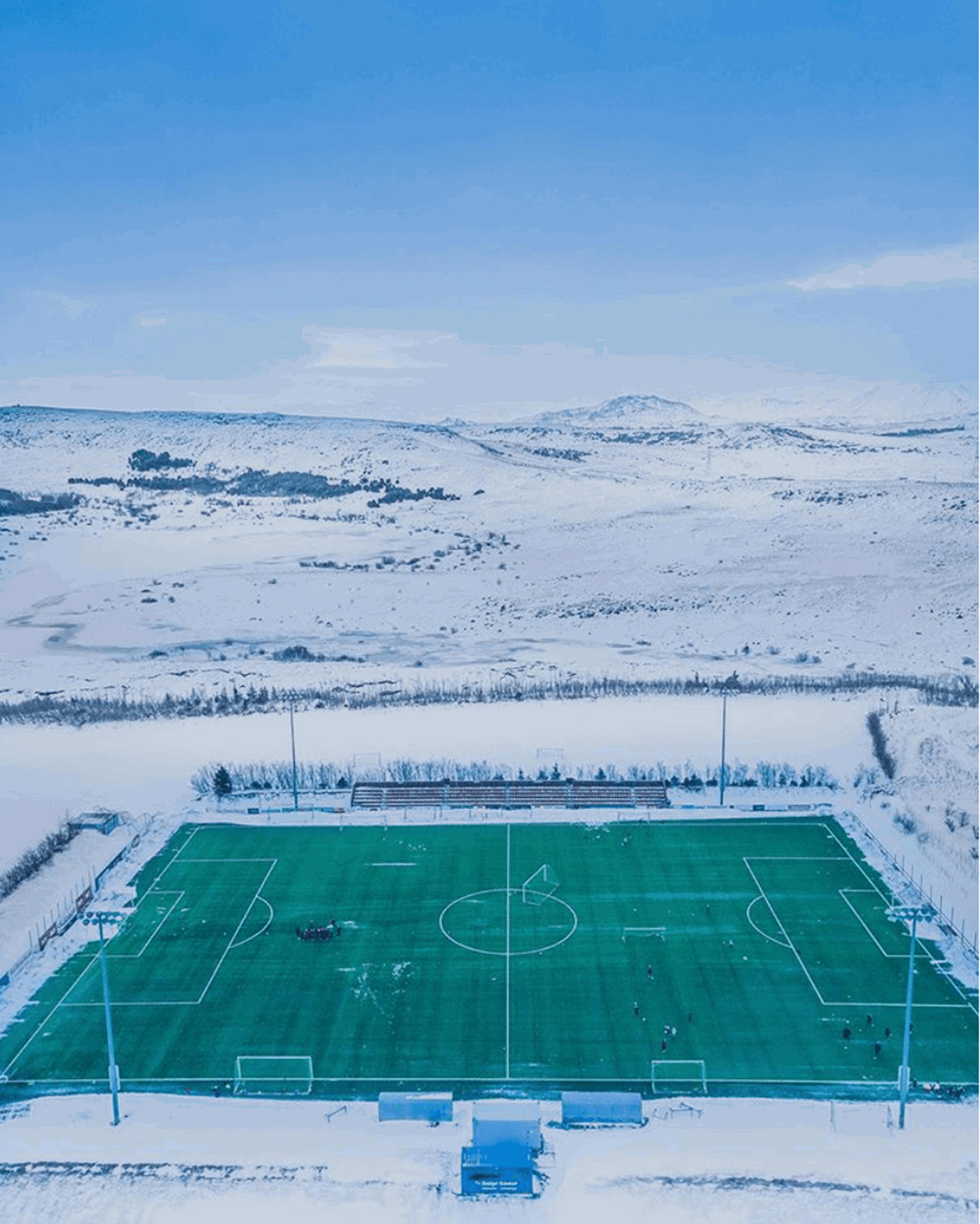 Iceland soccer stadium memorabilia