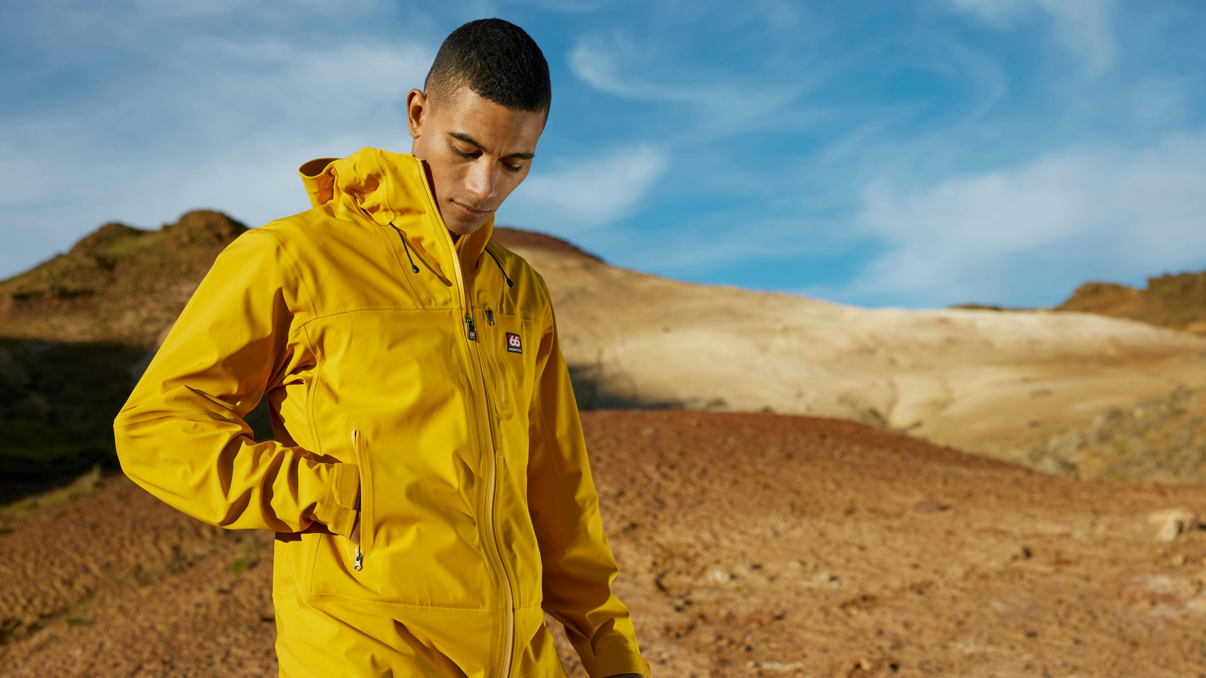 66 north rain jacket sales