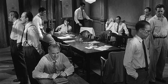 Image from the movie “12 Angry Men”