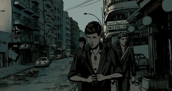 Image from the movie “Waltz with Bashir”