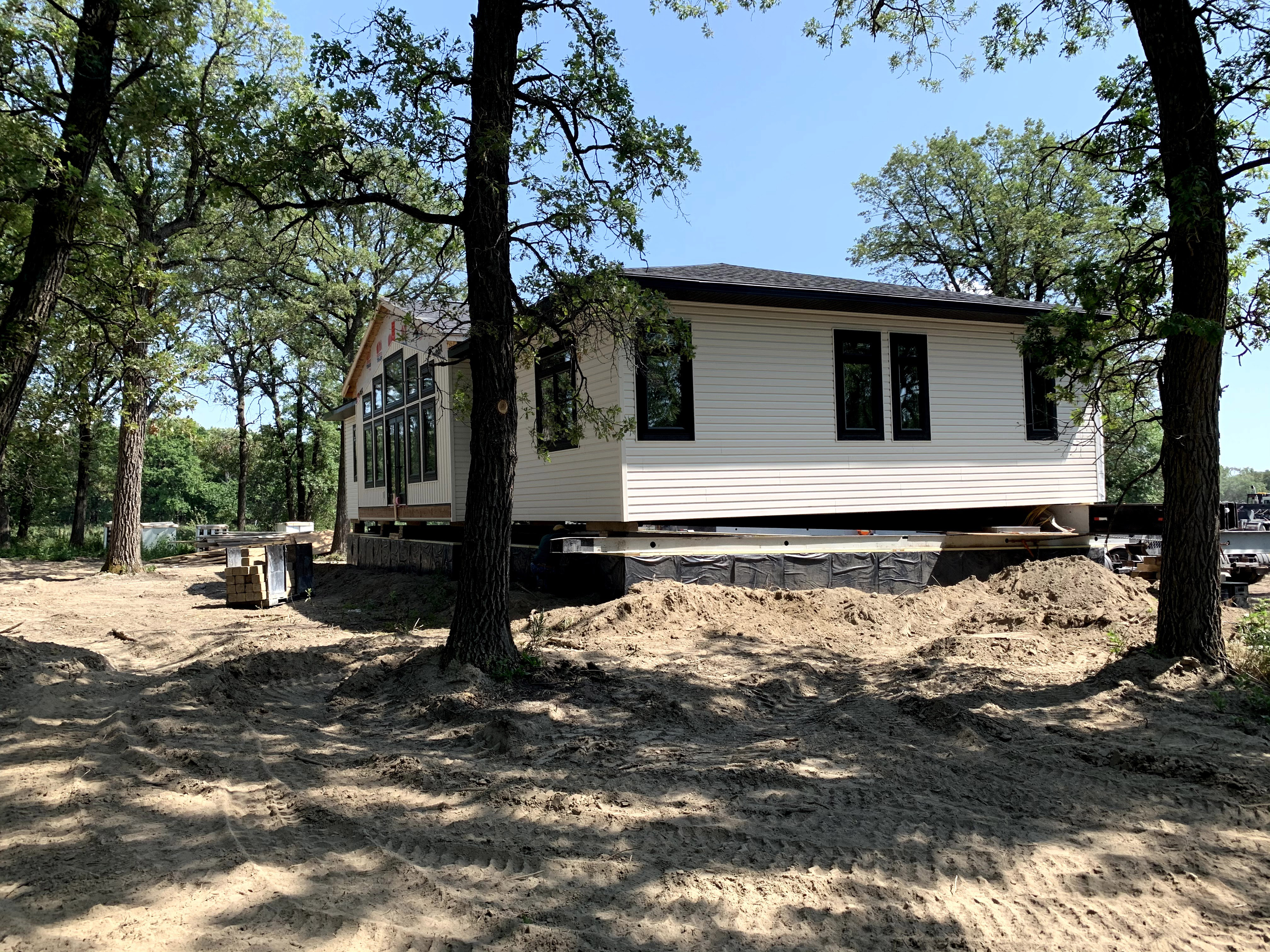 north dakota movable home exterior