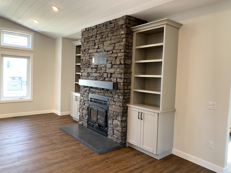 north dakota movable home fireplace