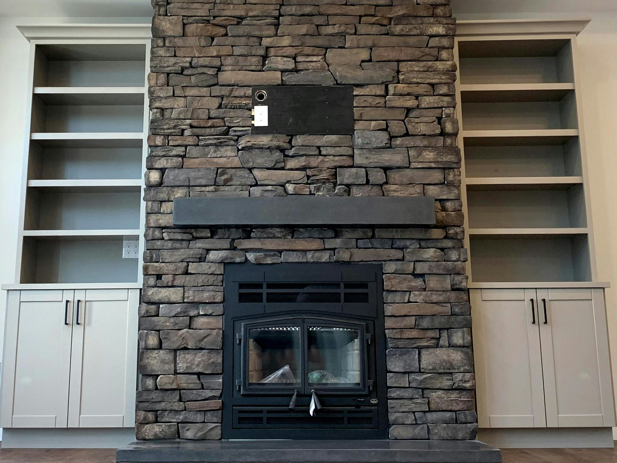 north dakota movable home fireplace