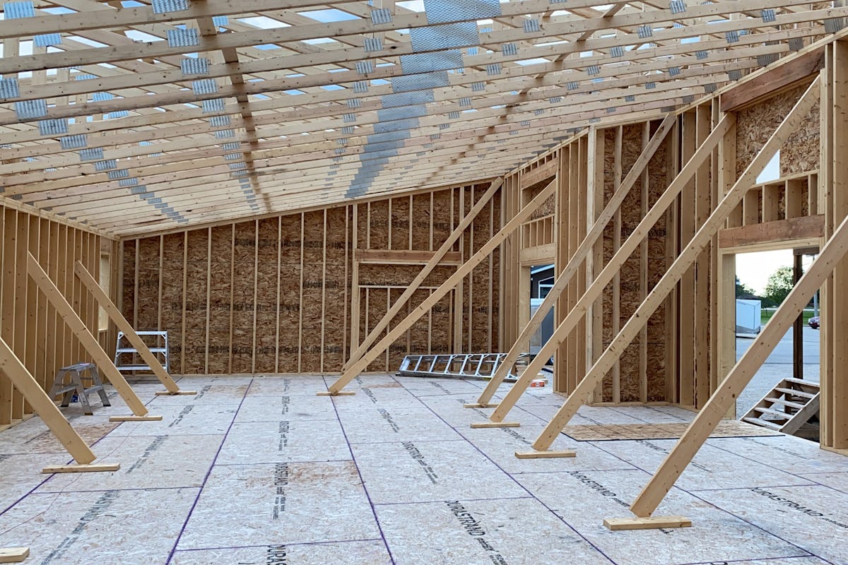 pre built home construction