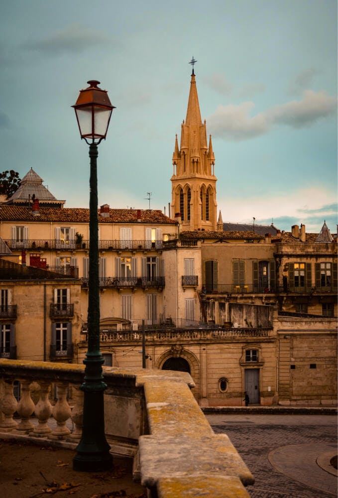 vue de montpellier