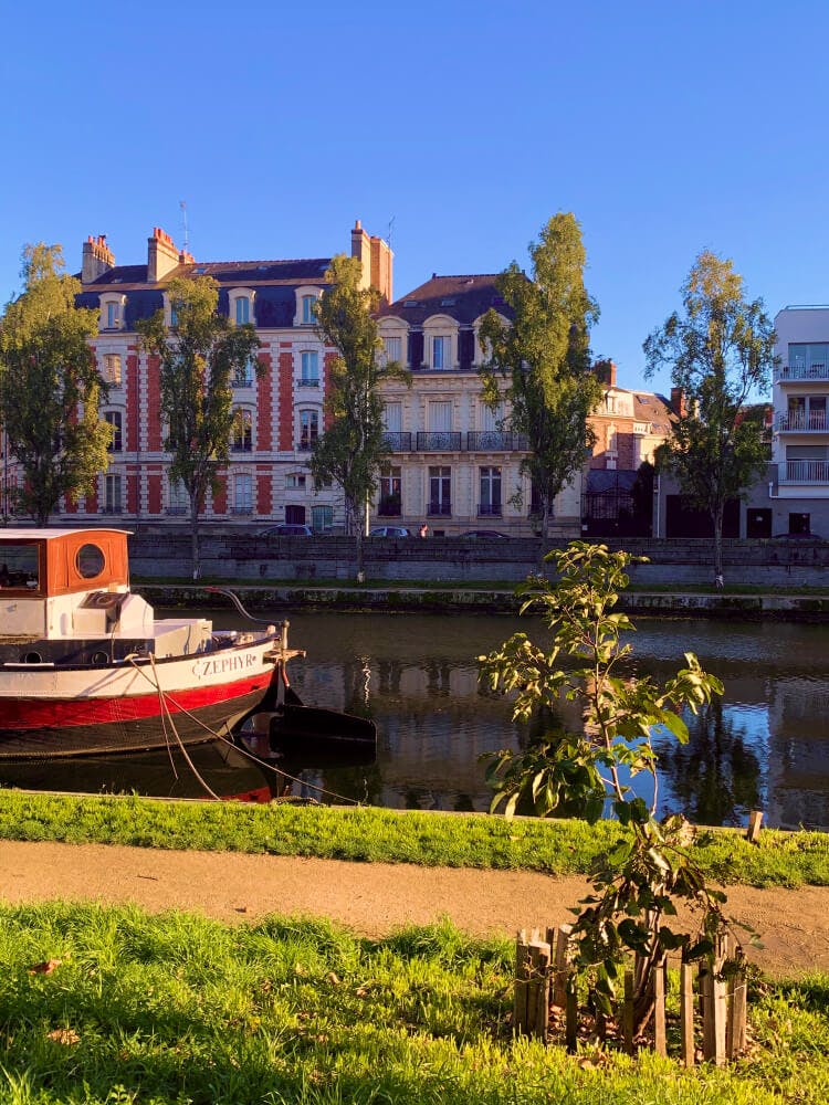 vue sur la Vilaine à Rennes