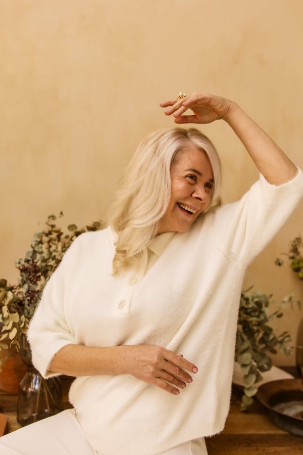 femme heureuse vente à terme