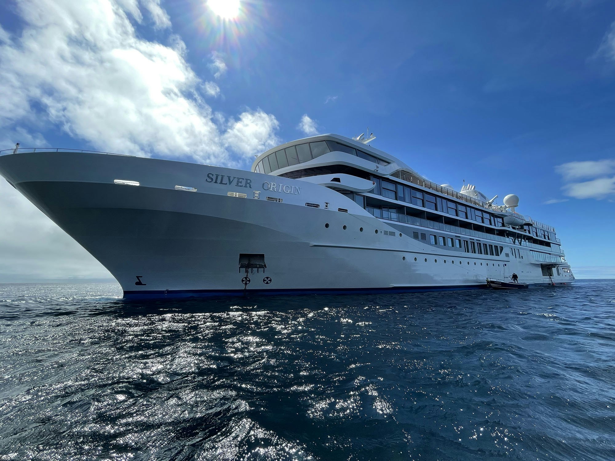 Sketchin - Case - Silversea Silver Origin Galapagos Islands - Silver Origin cruise ship 