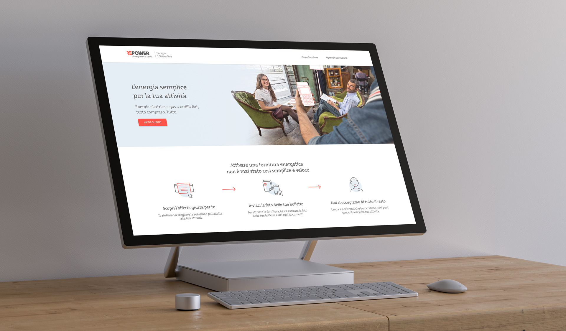 Tutta l'energia di un'offerta full digital