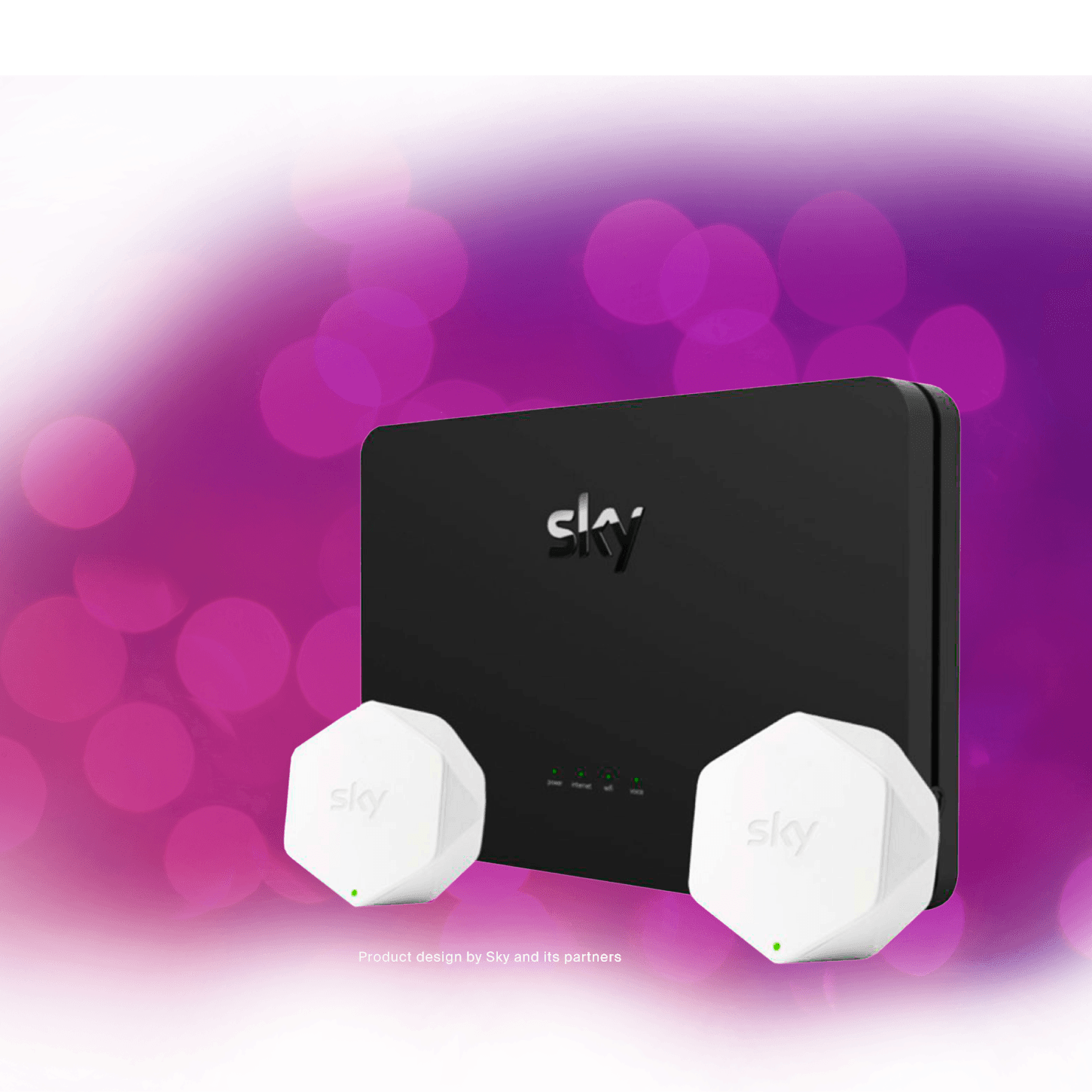 Sky Wifi Pod and integrated internet connection