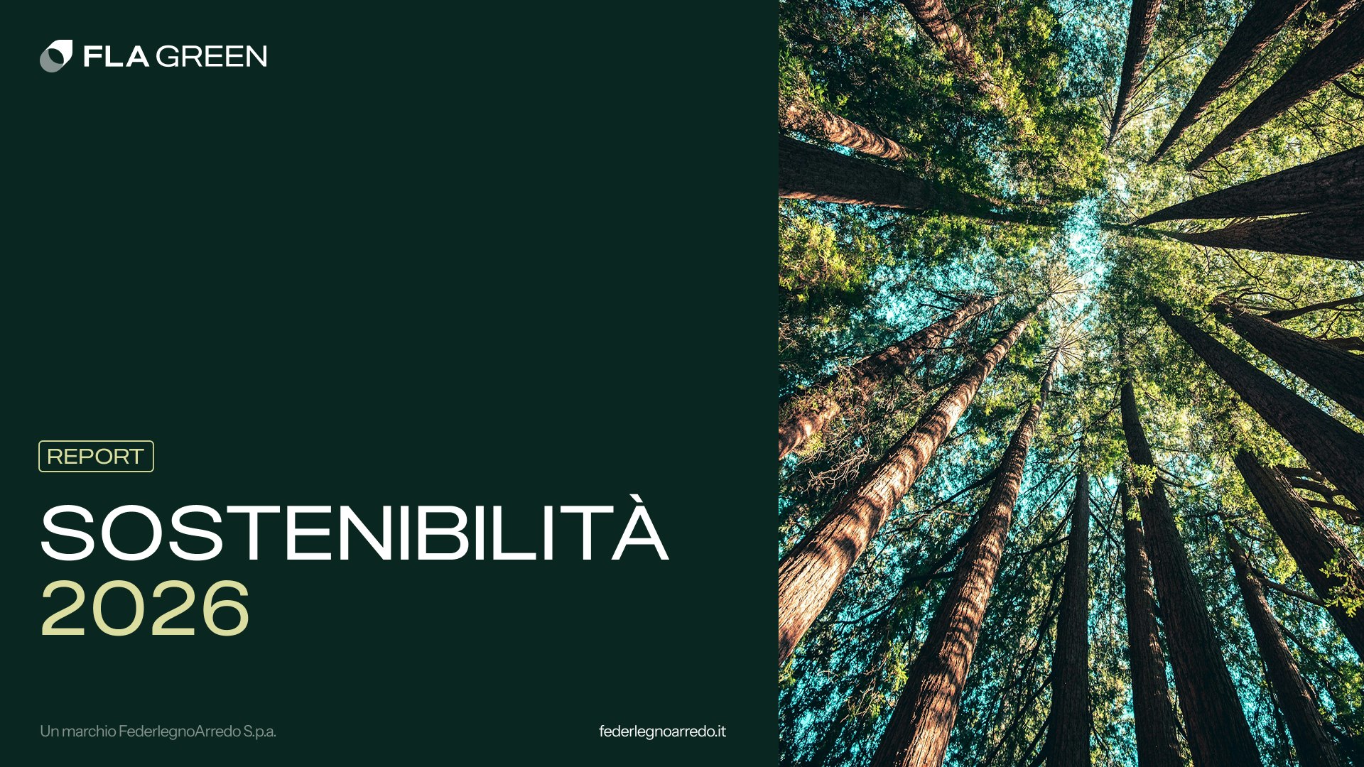 report cover for sutainability report 2026