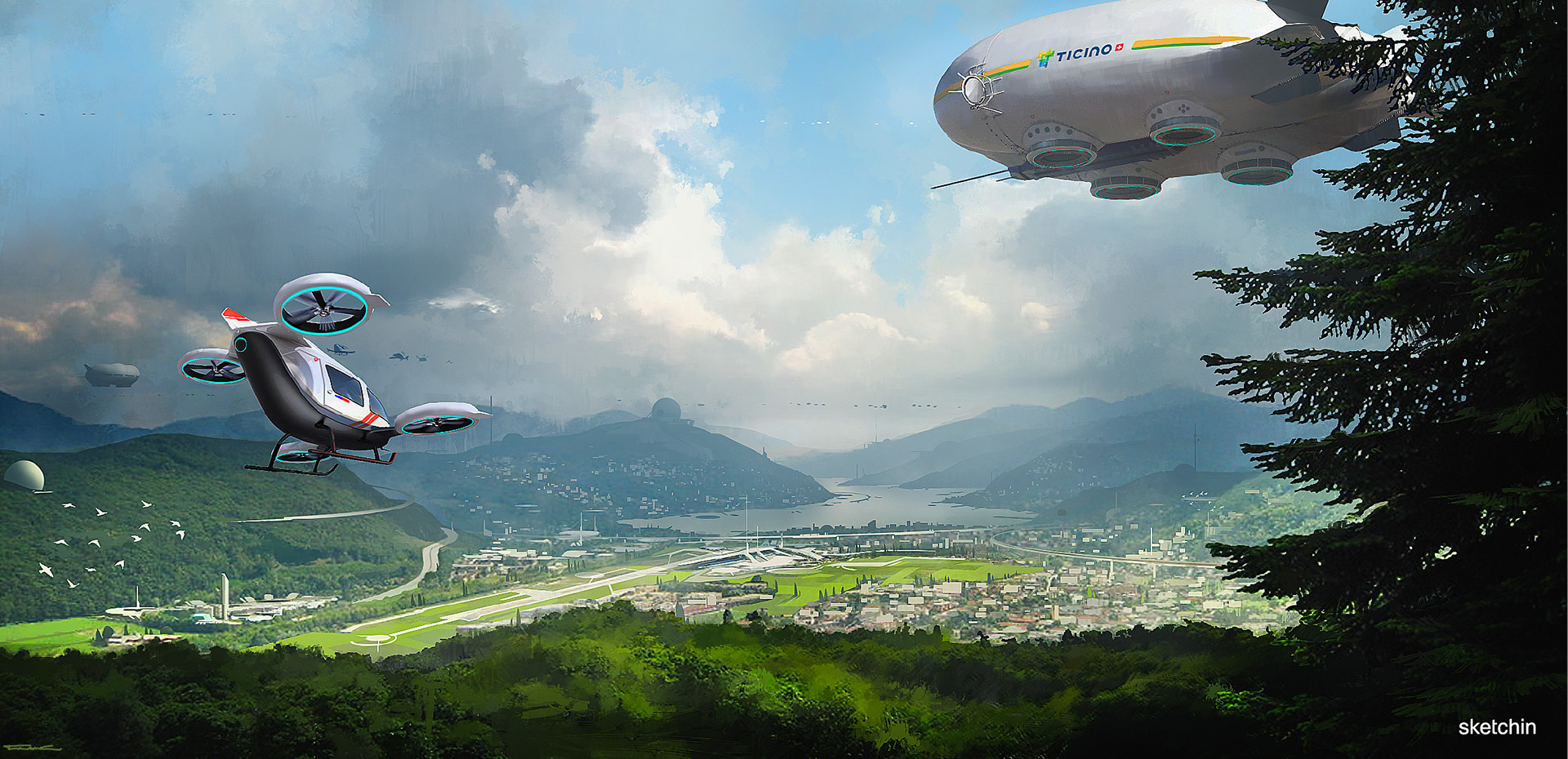 Sketchin Case Study Sketchin + BAK Economics - Nuova mobilità per futuri alternativi