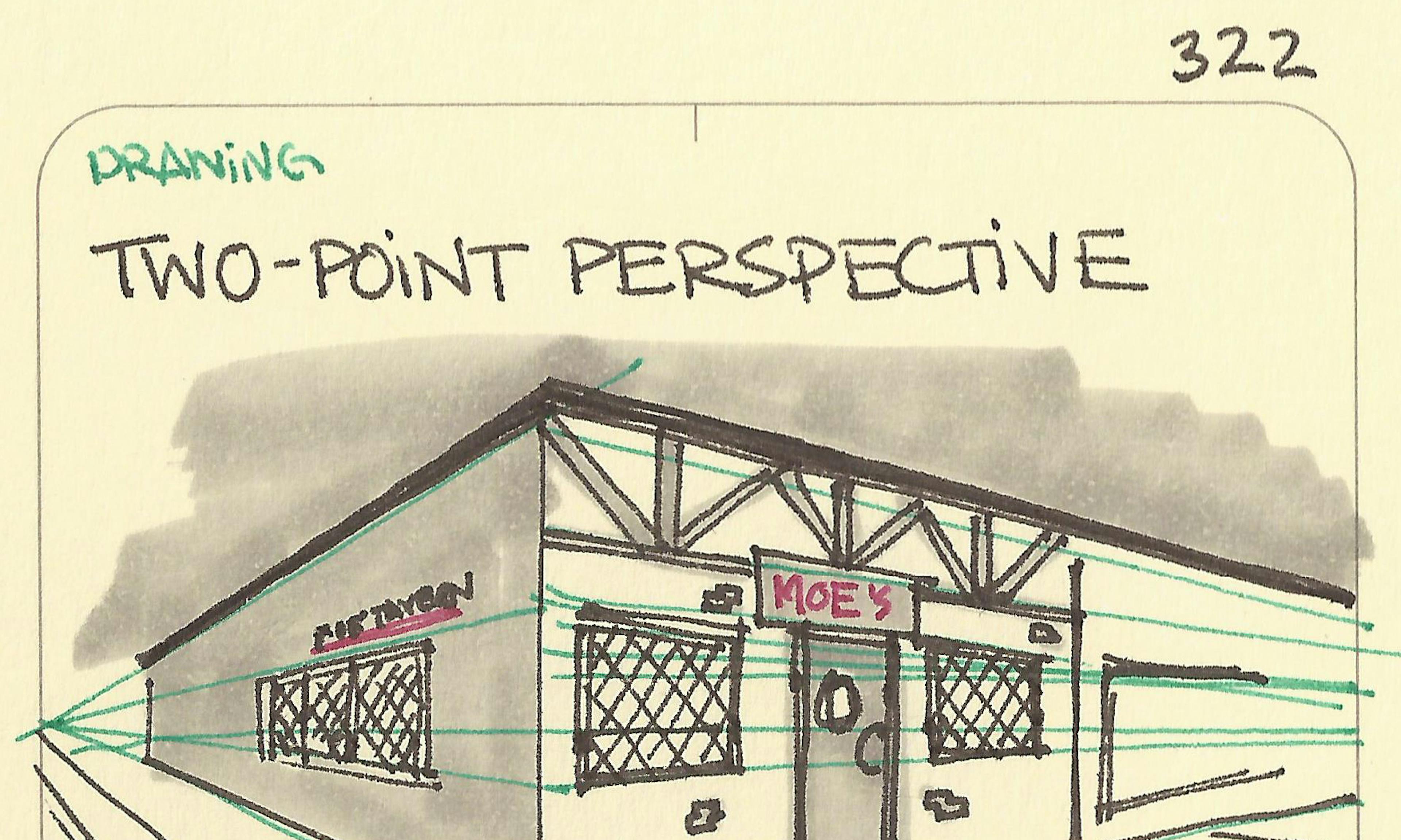 Two-point perspective