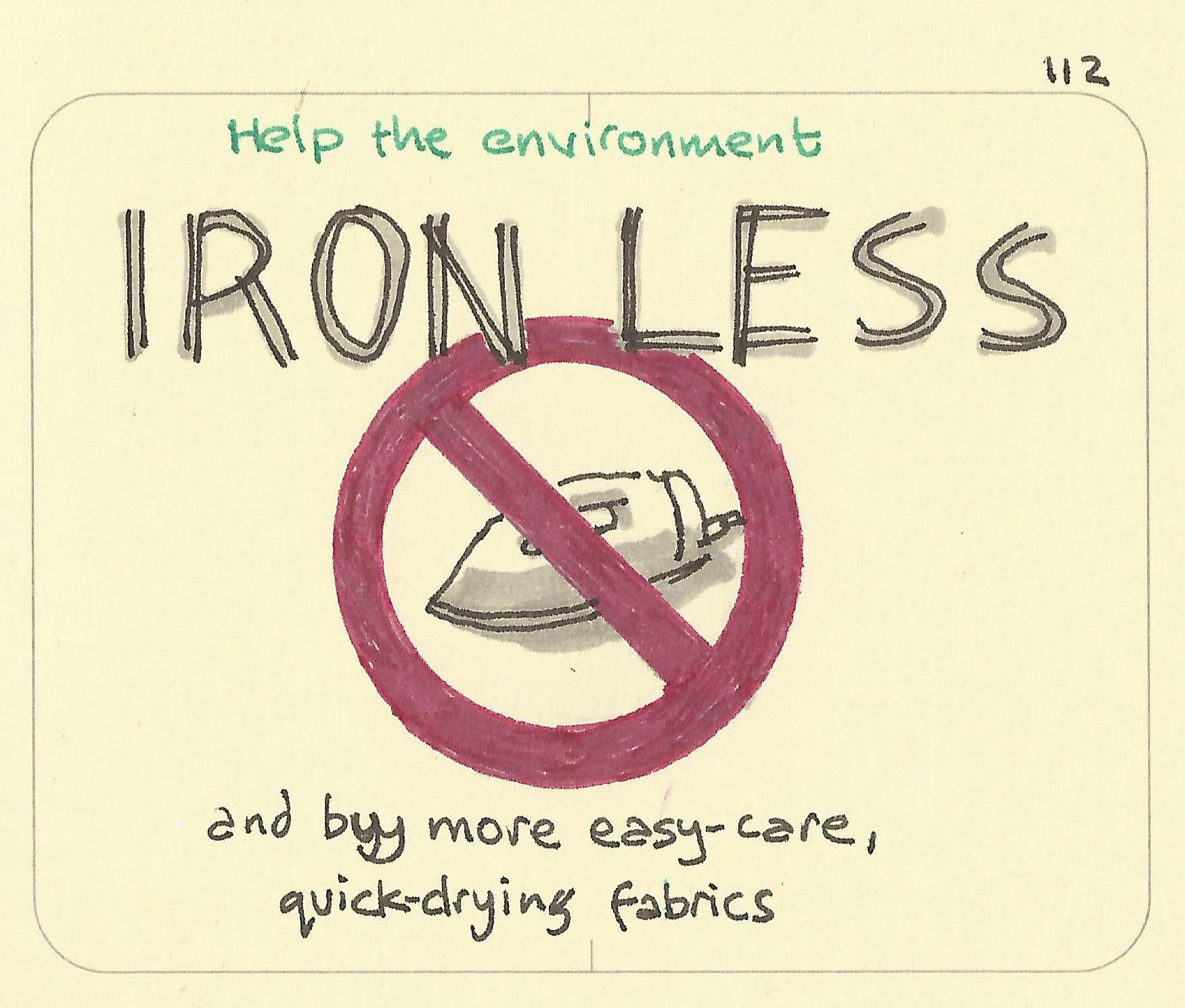 Iron less - Sketchplanations