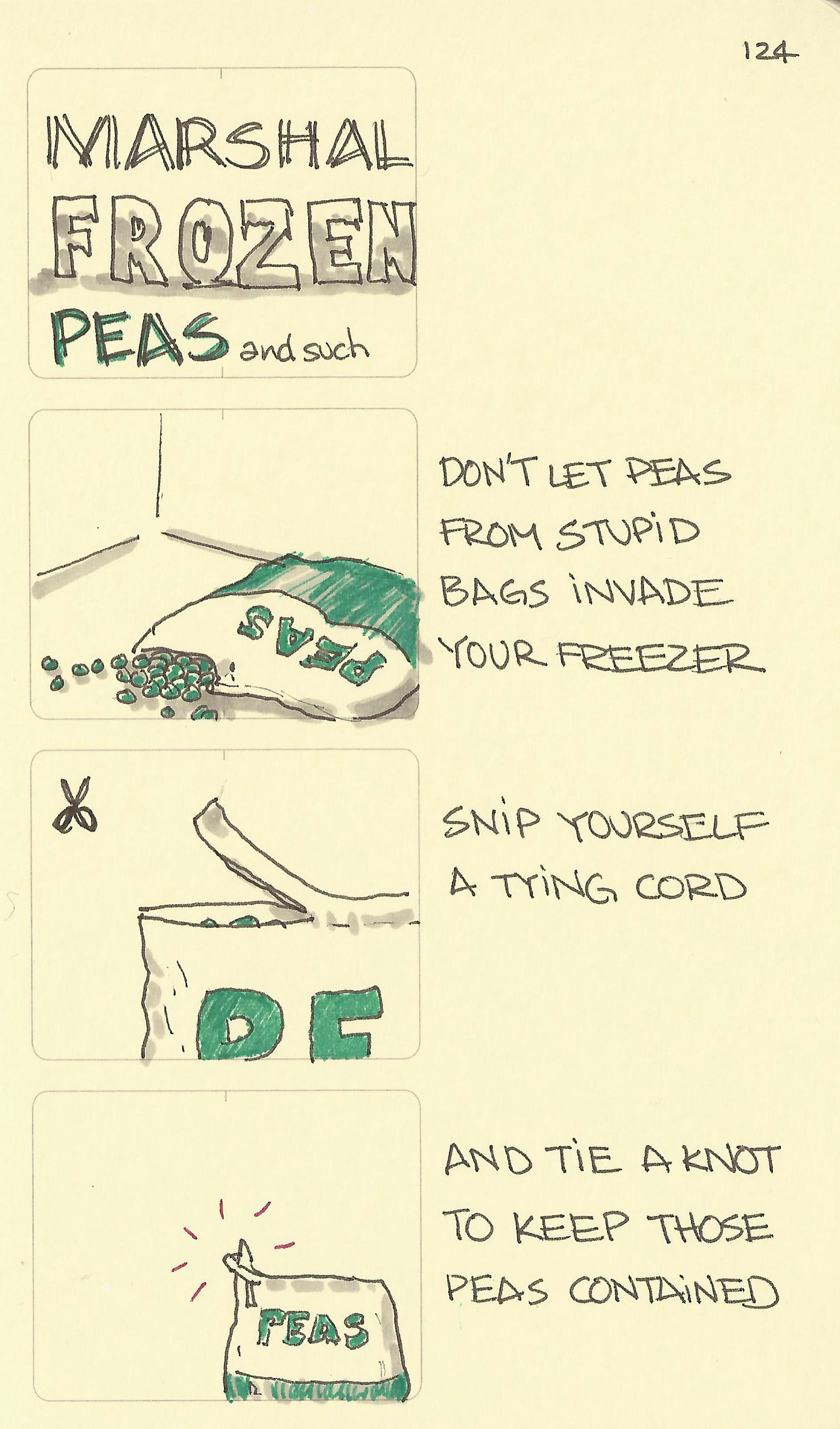 Marshal frozen peas and such - Sketchplanations