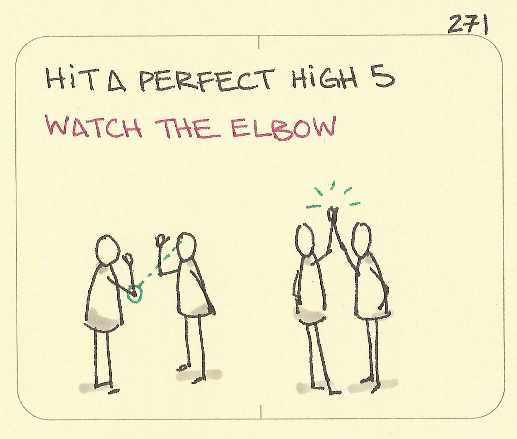 Hit a perfect high 5 - Sketchplanations