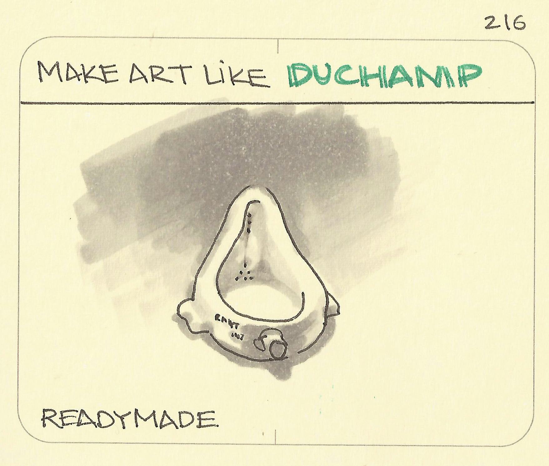 Make art like Duchamp - Sketchplanations