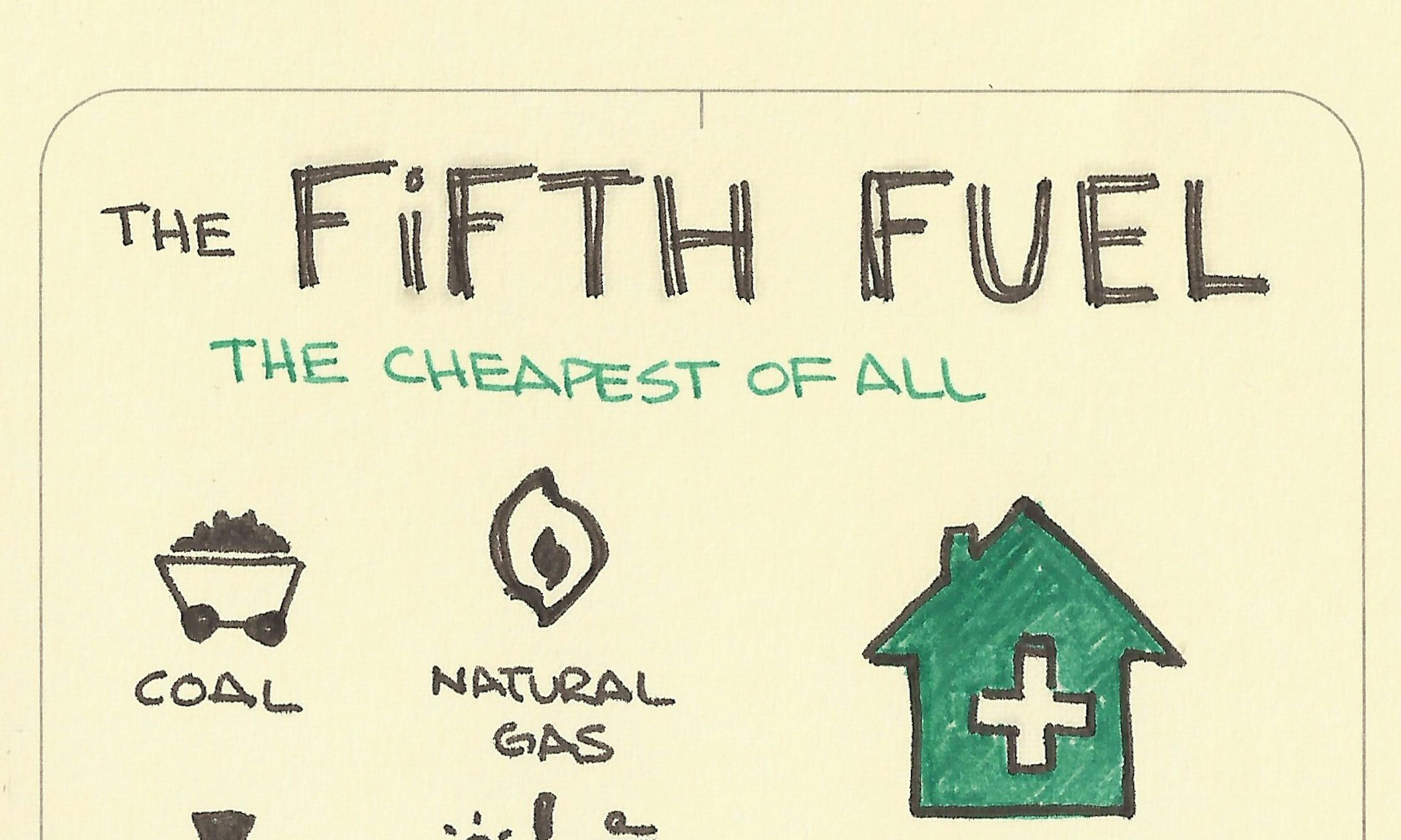 The fifth fuel — energy efficiency — the cheapest of them all