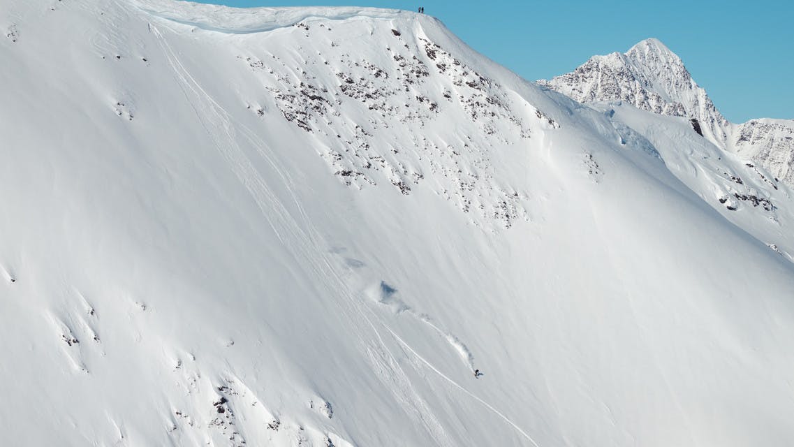 The fresh slopes of Alaska.