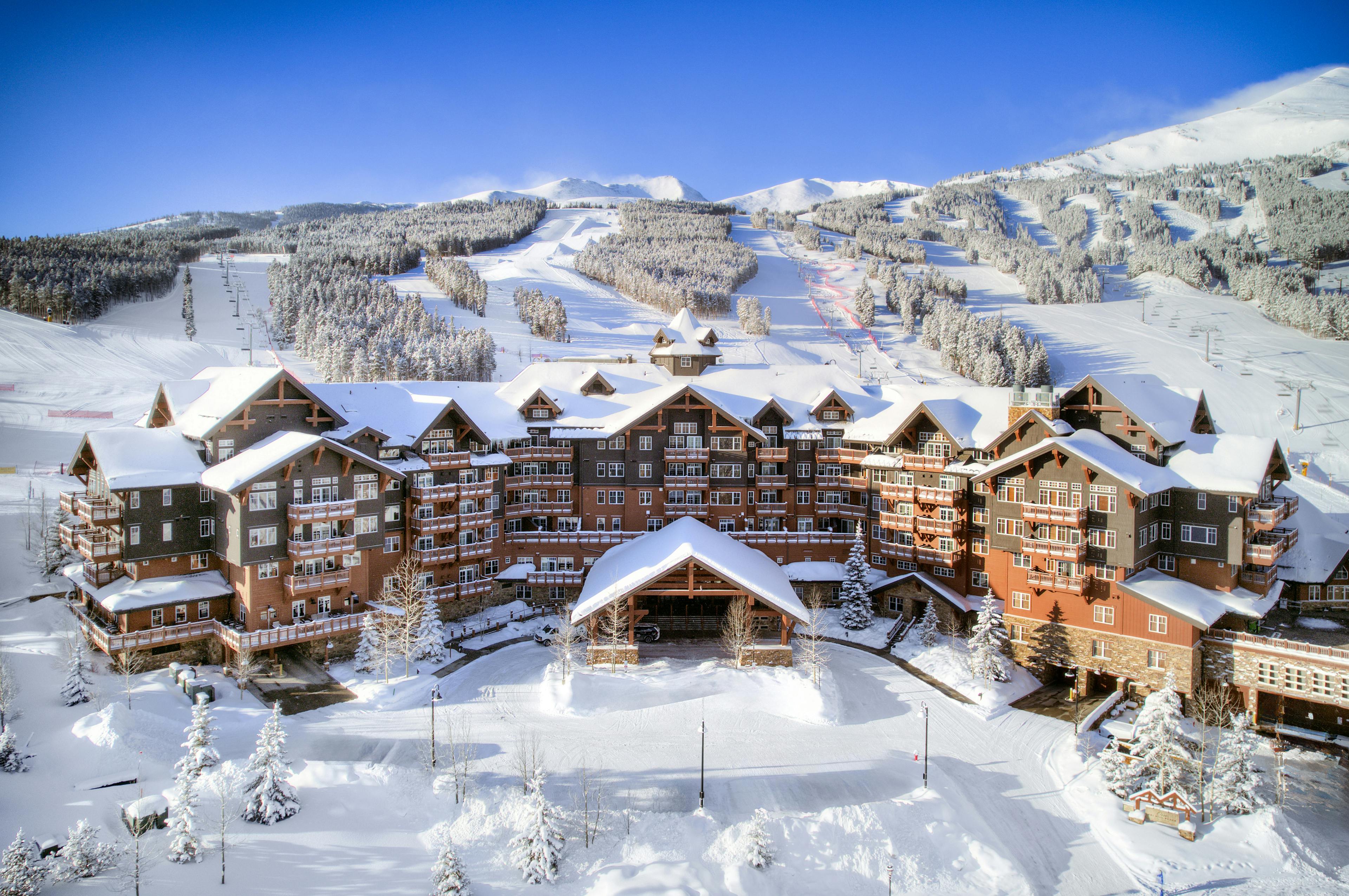 Exterior view of One Ski Hill at Breckenridge Resort