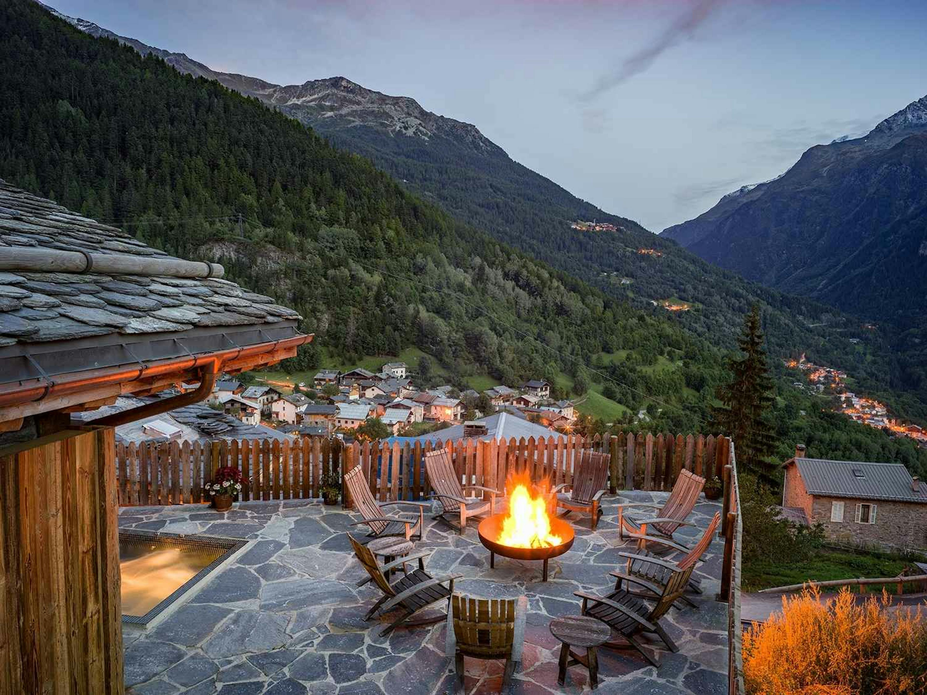 CHALET HIBOU AND CHALET PELERIN, LA MIROIR, FRANCE.