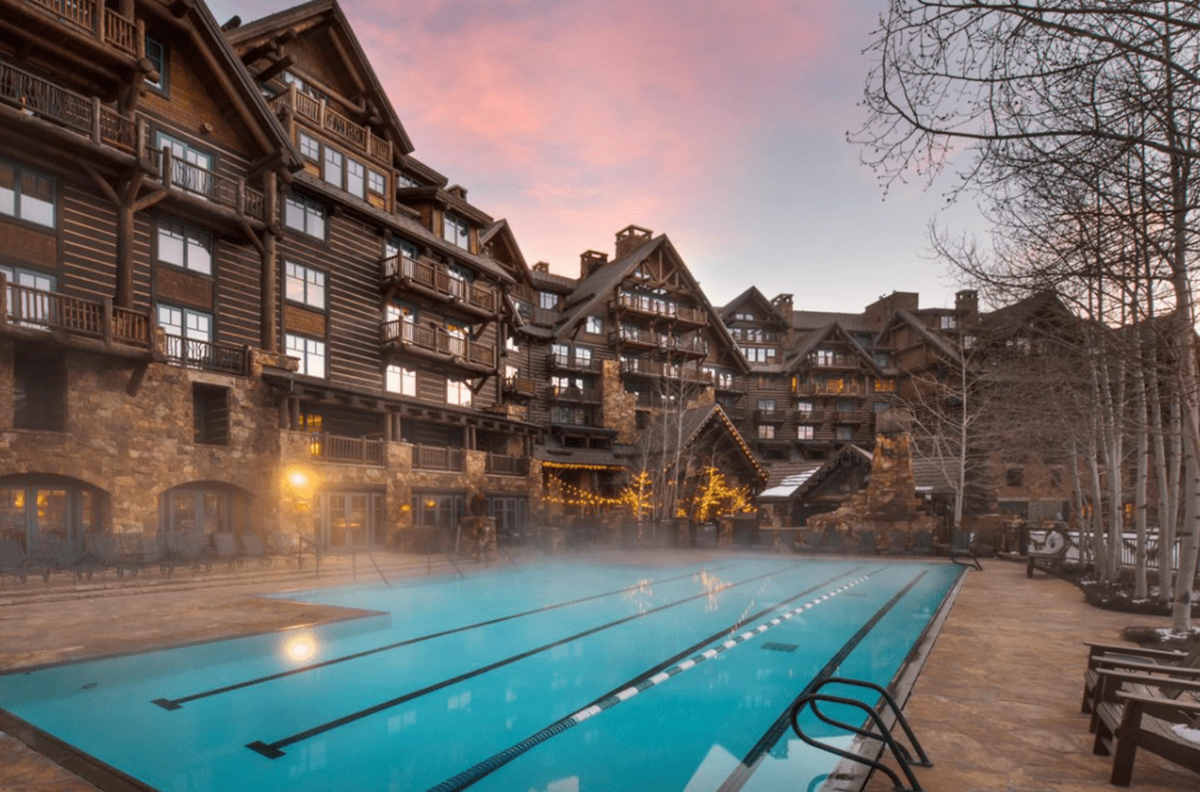 Pool at Ritz-Carlton Bachelor Gulch.