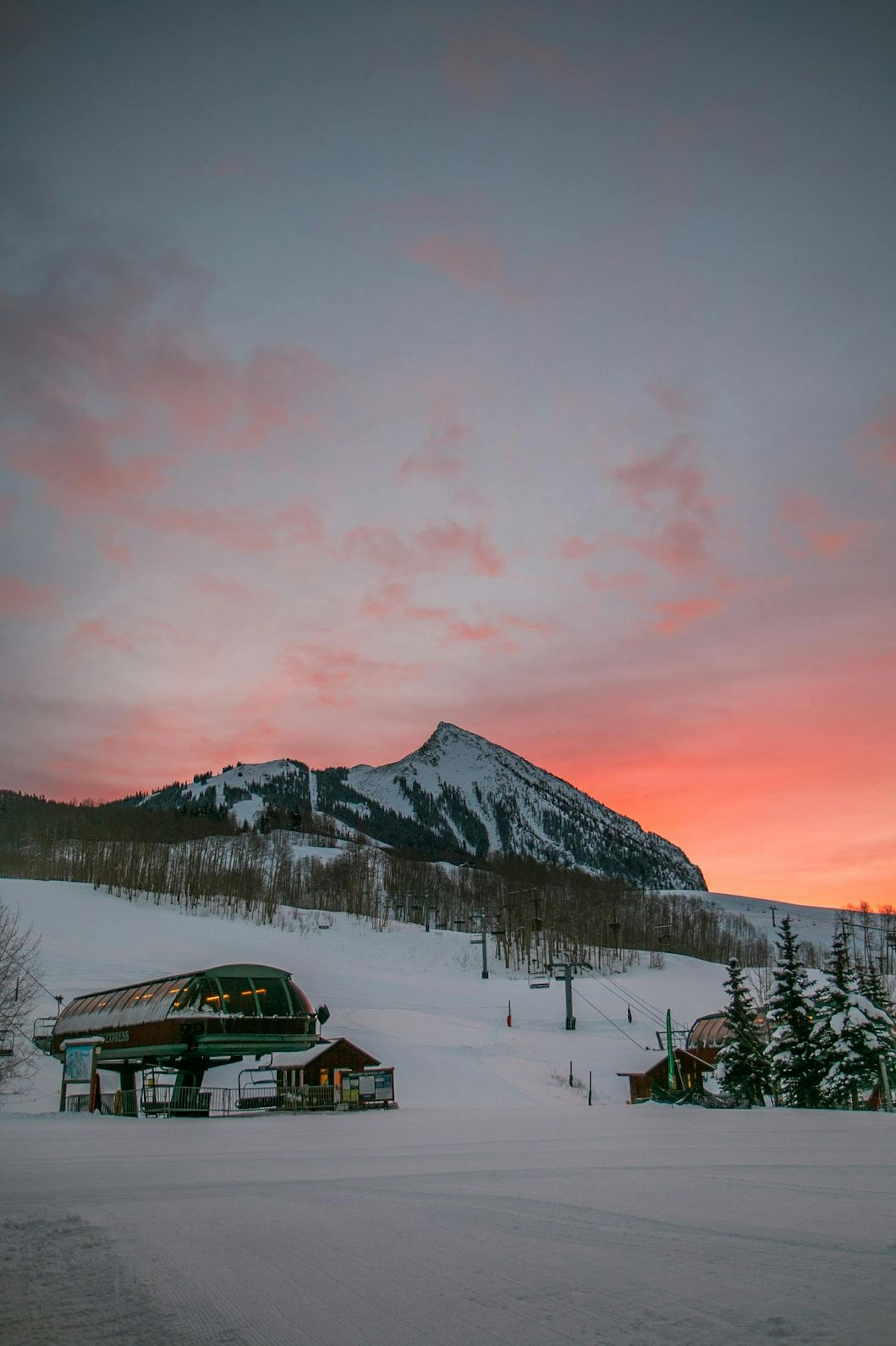 Sunrise at Crested Butte