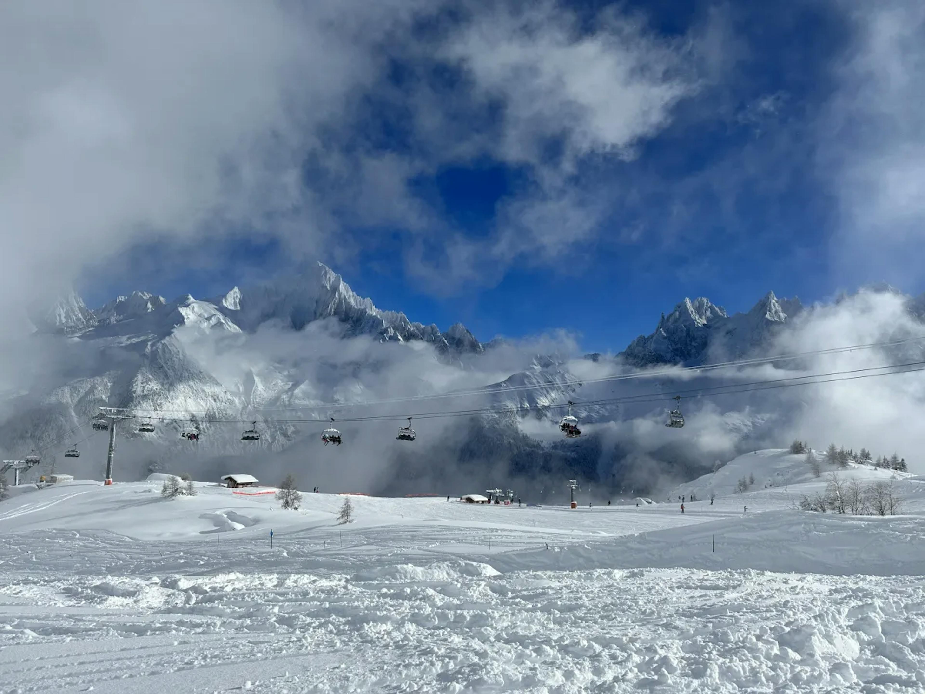 View of Chamonix