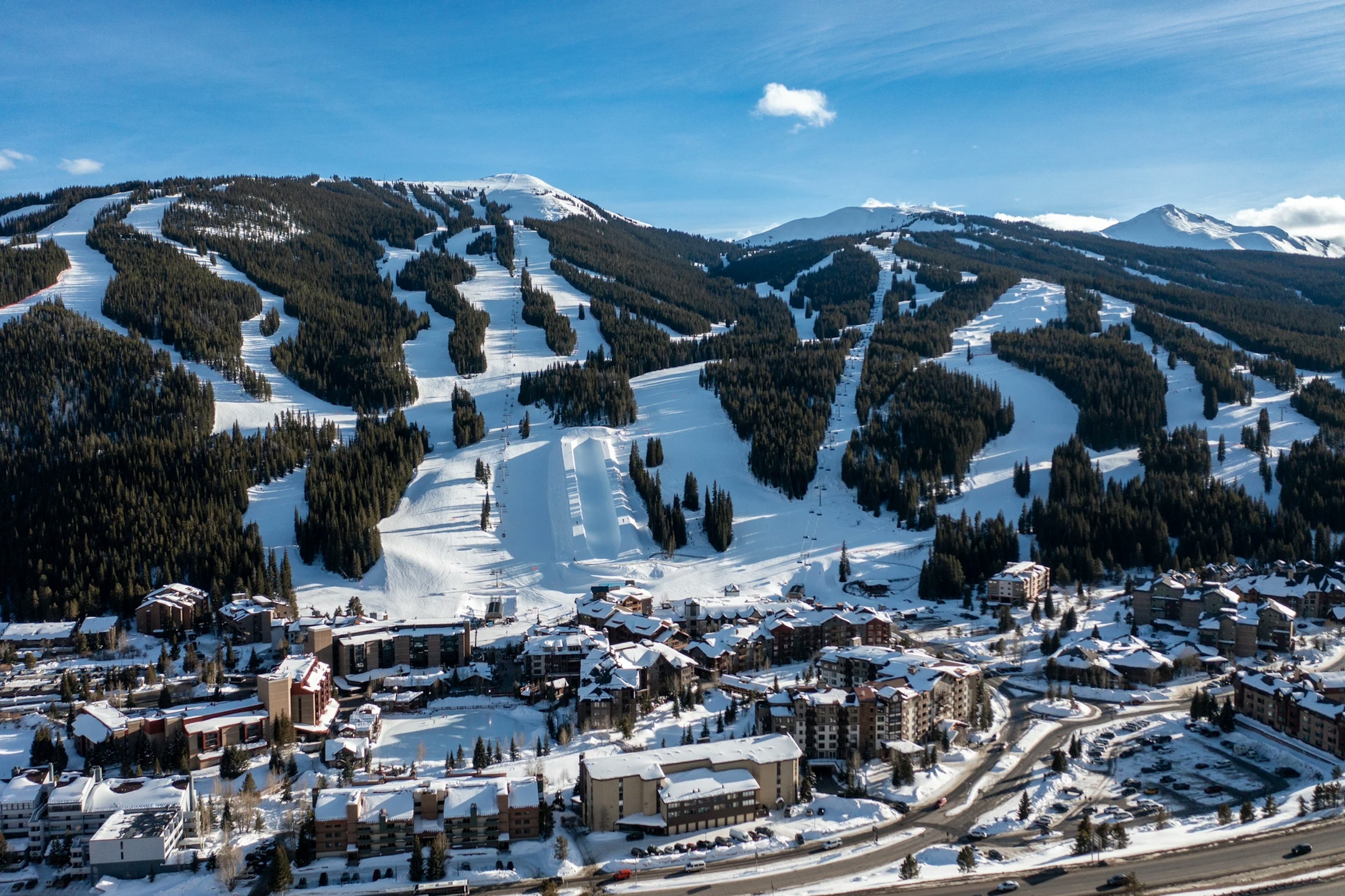 Base view of Copper Mountain