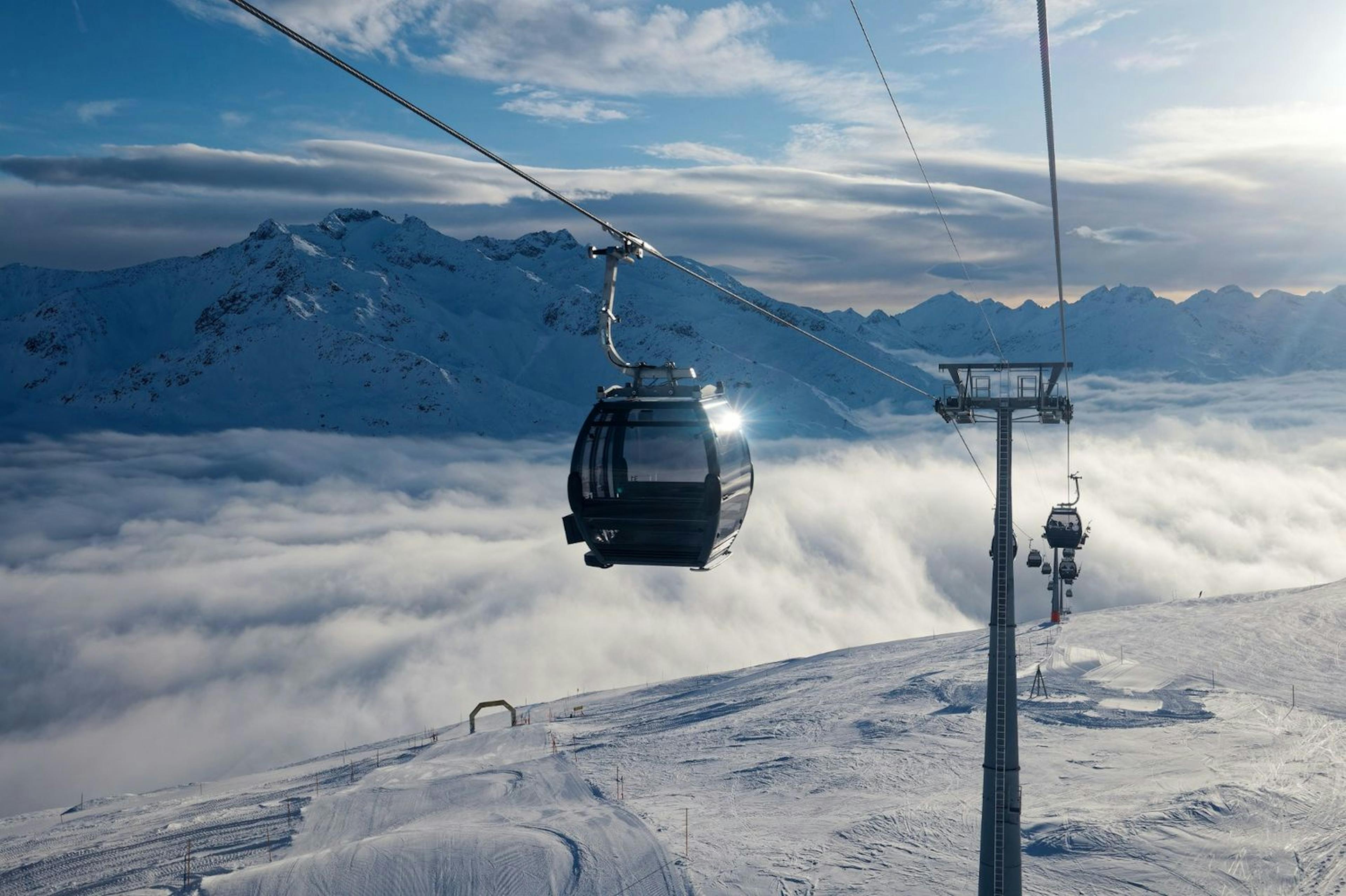 Andermatt Ski Resort, Switzerland.