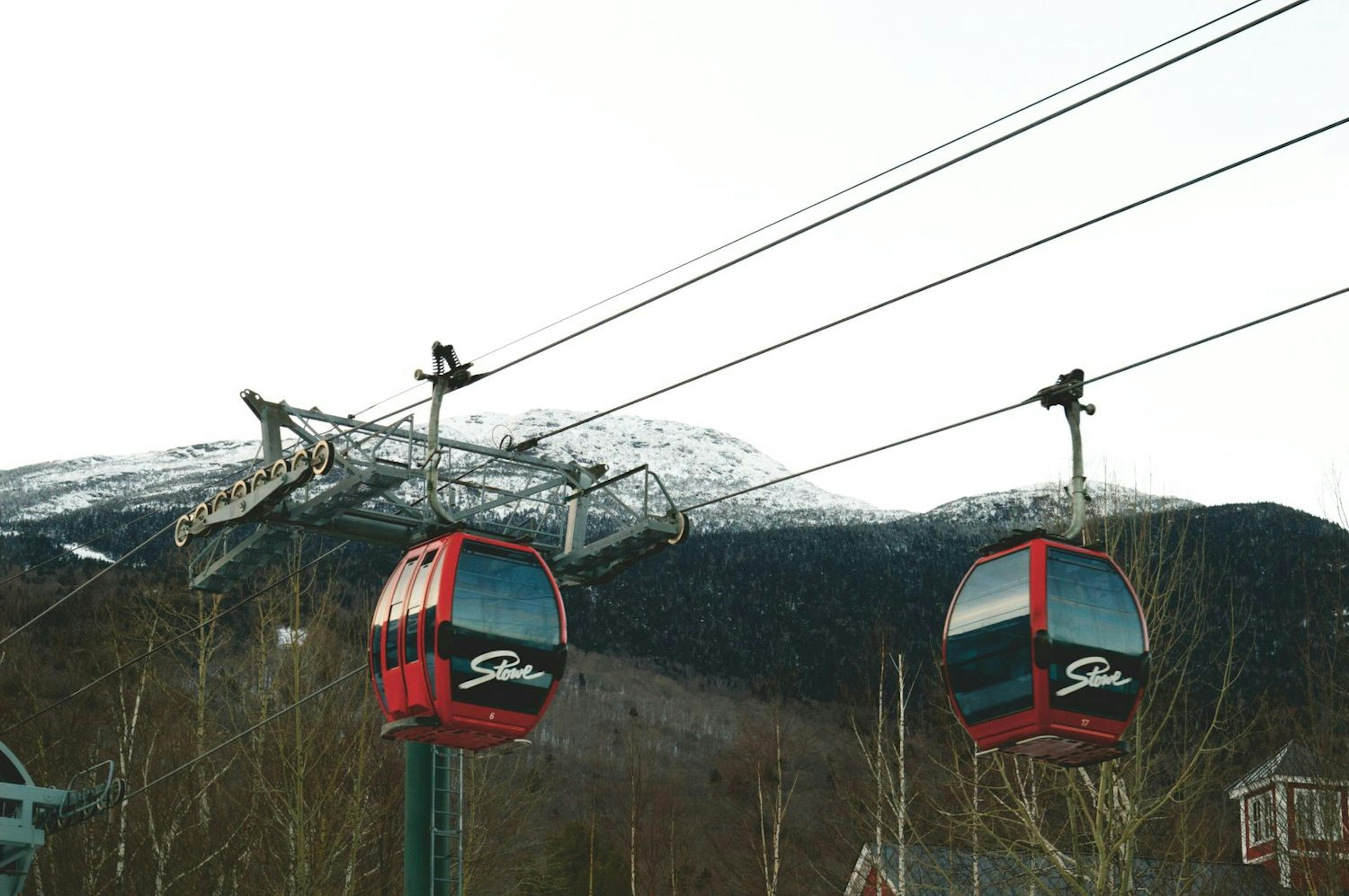 Cable cars at Stowe.