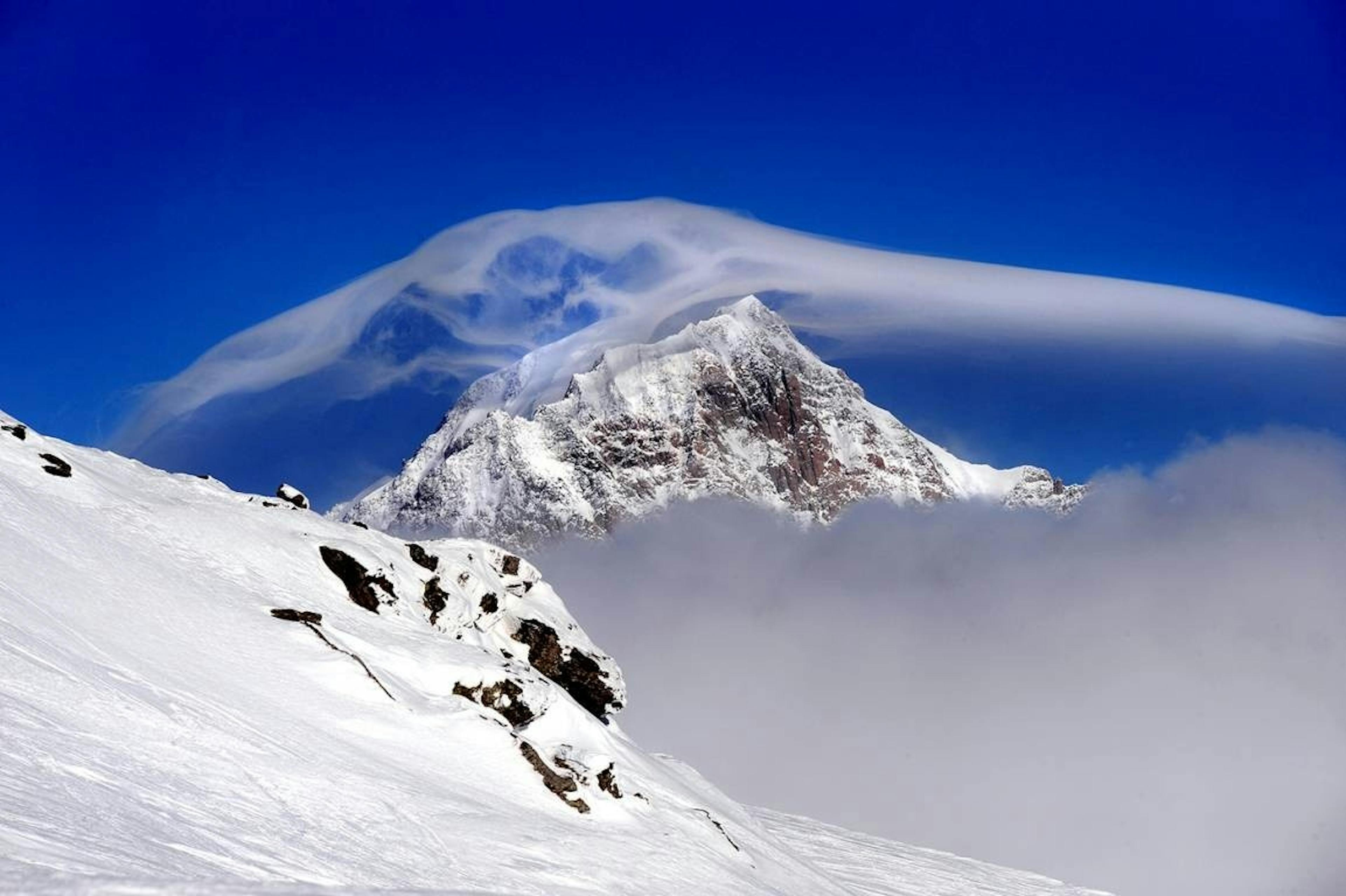 La Thuile ski resort, Italy.