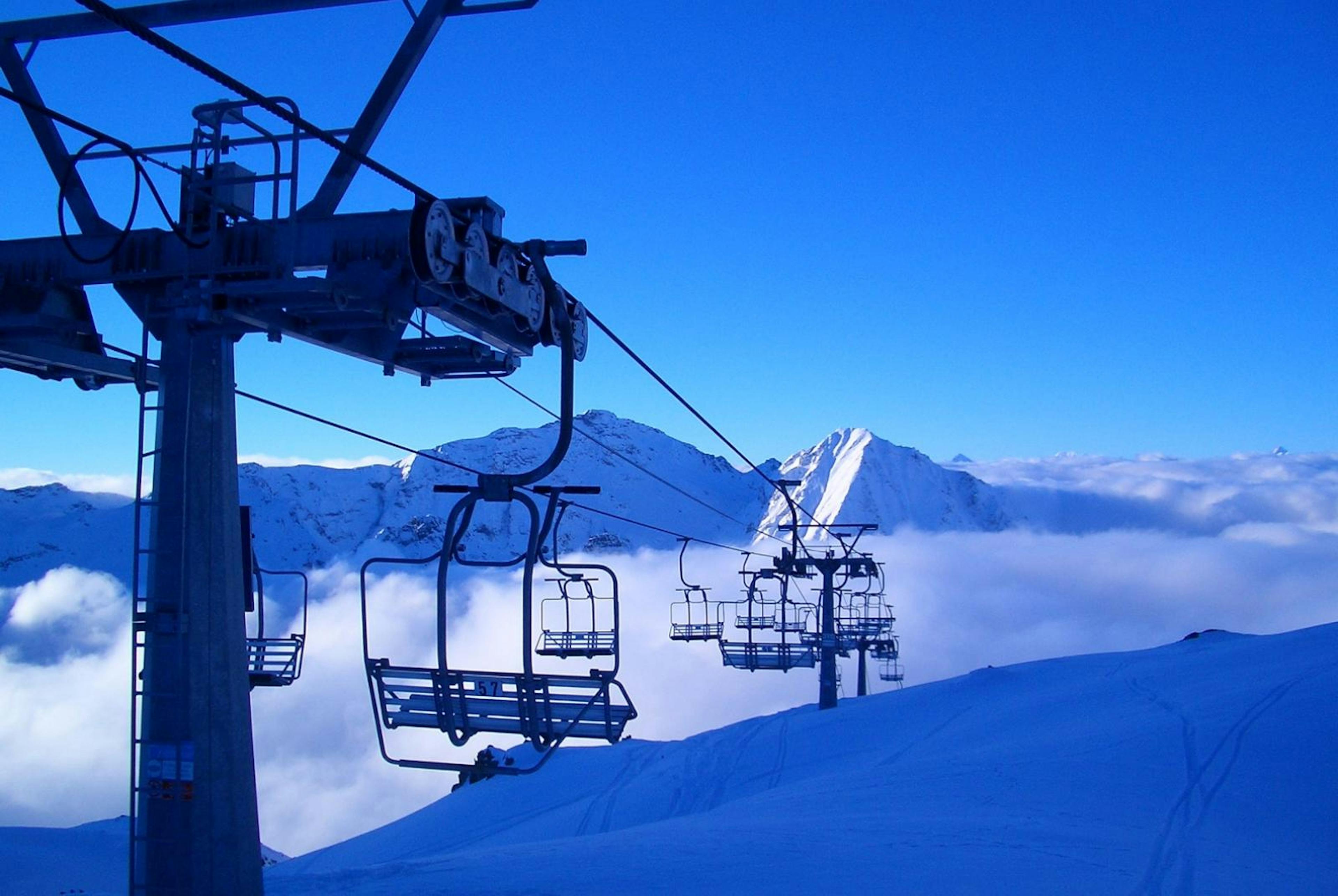 Chairlift at Champoluc