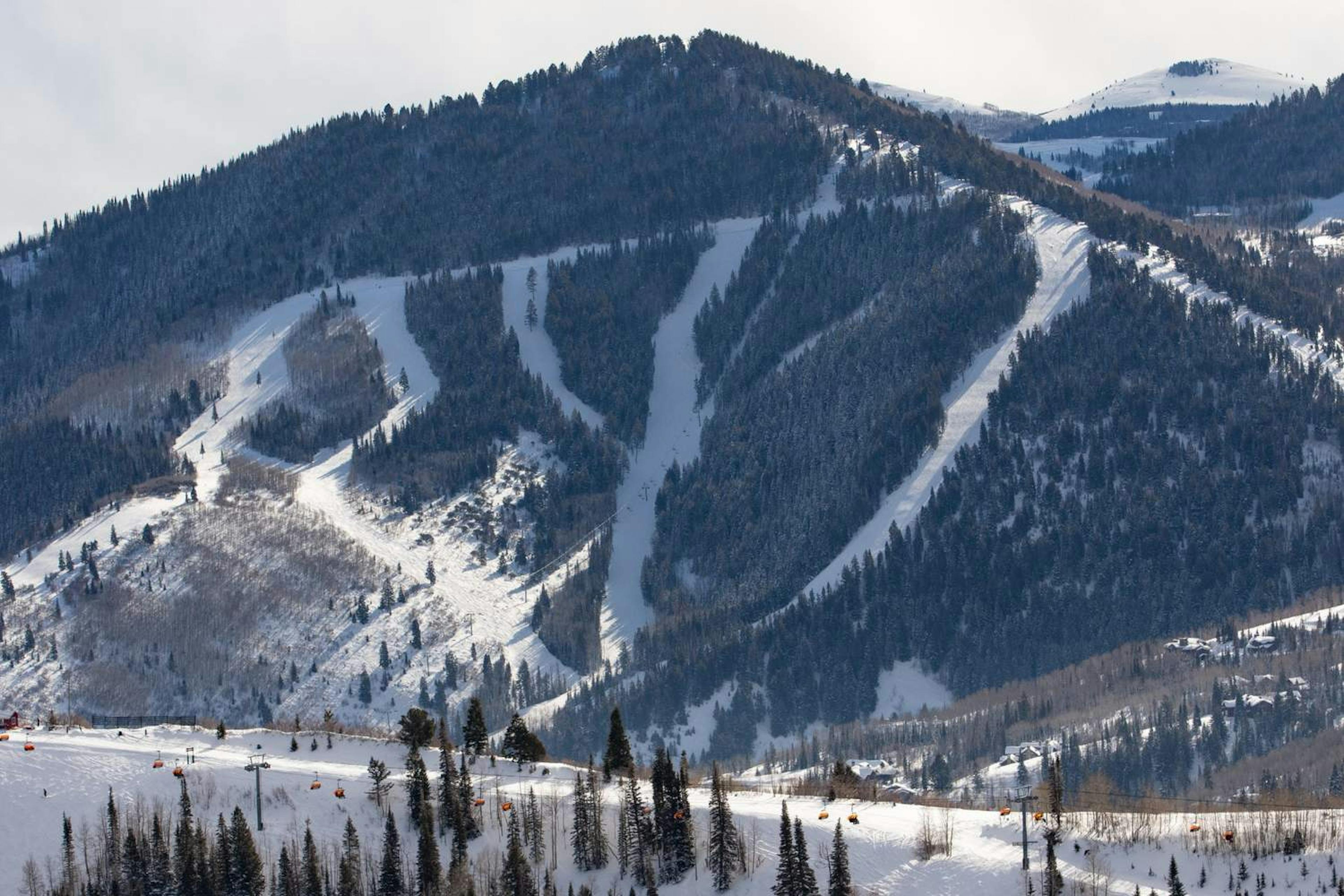 Overview of Park City Mountain.