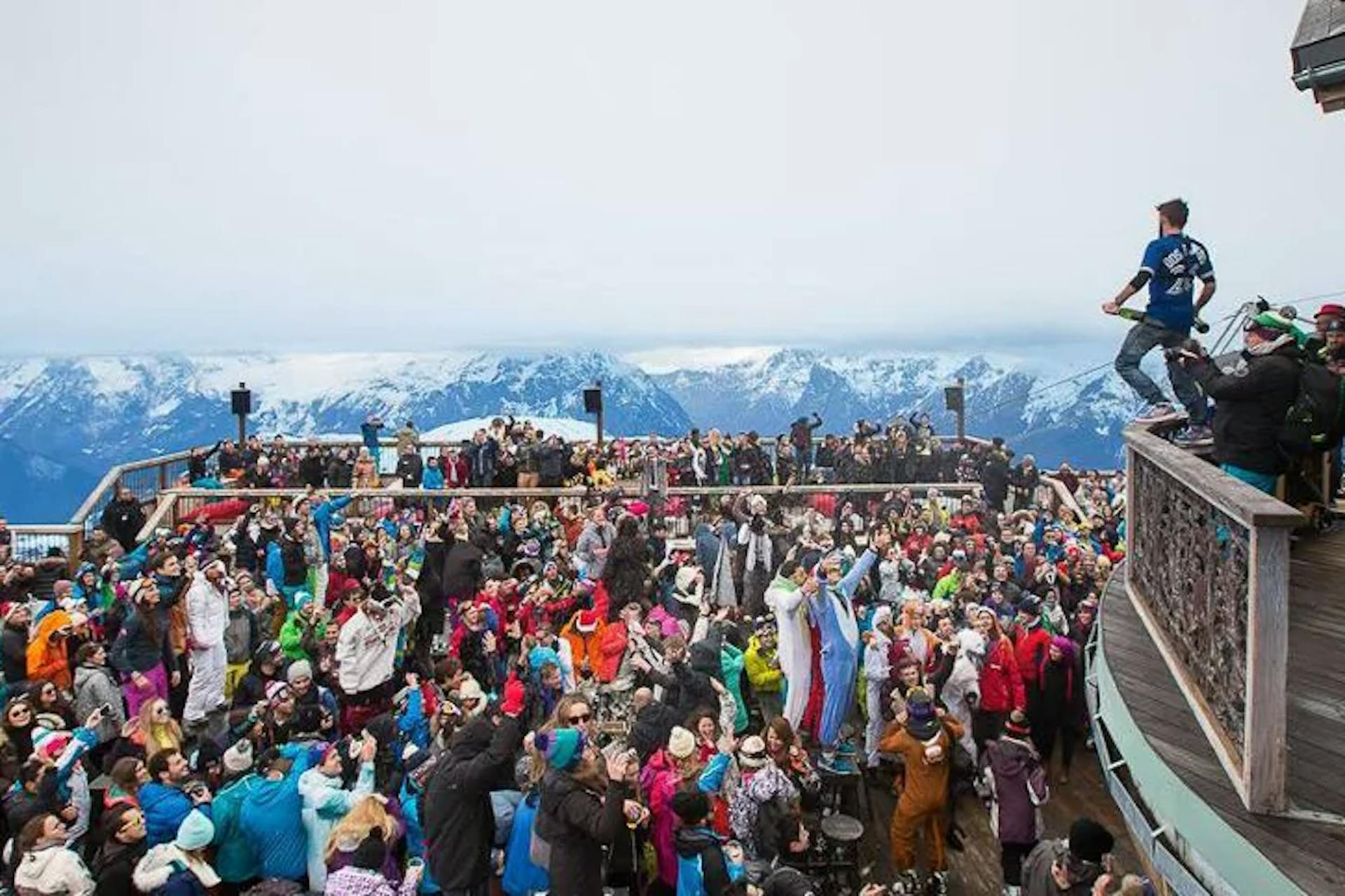 Apres at Alpe d'Huez