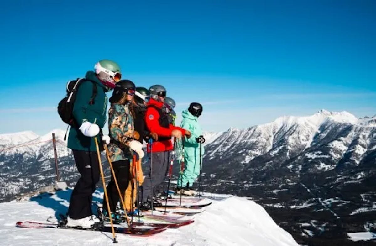 Skiing with locals at Big Sky Resort