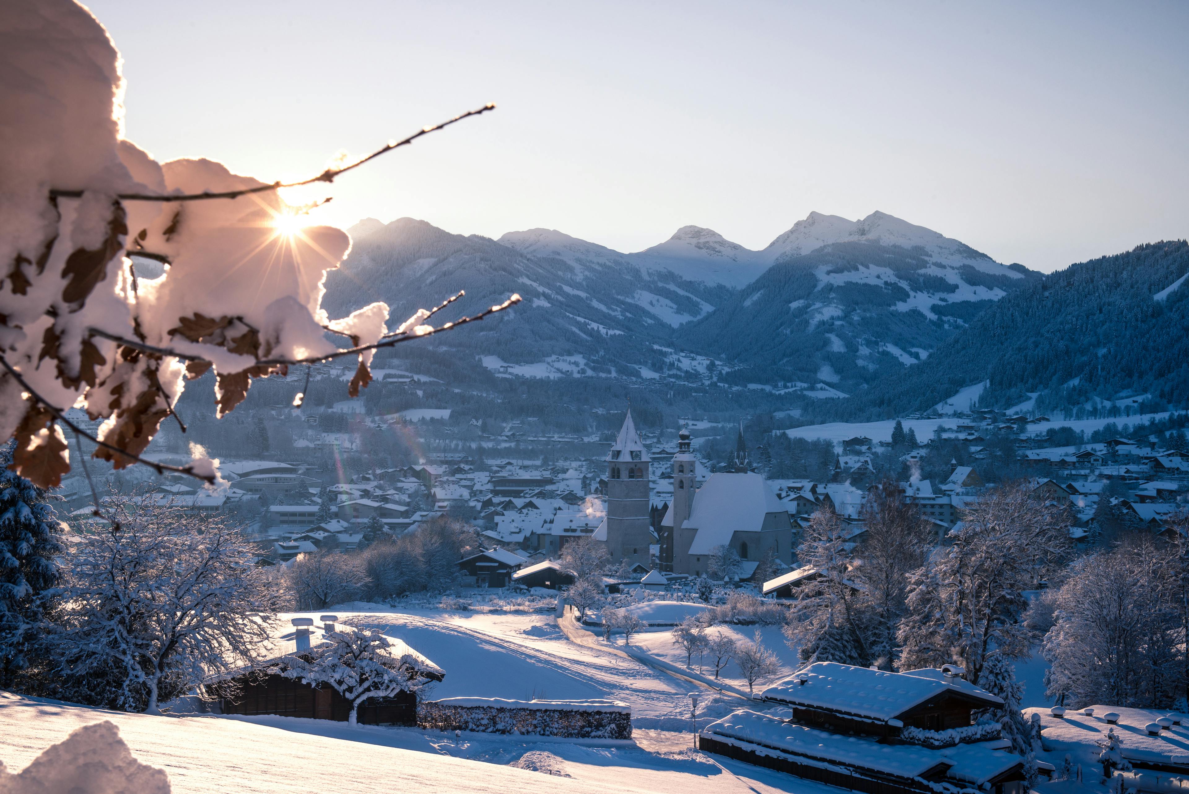 Mountain view at Kitzbühel