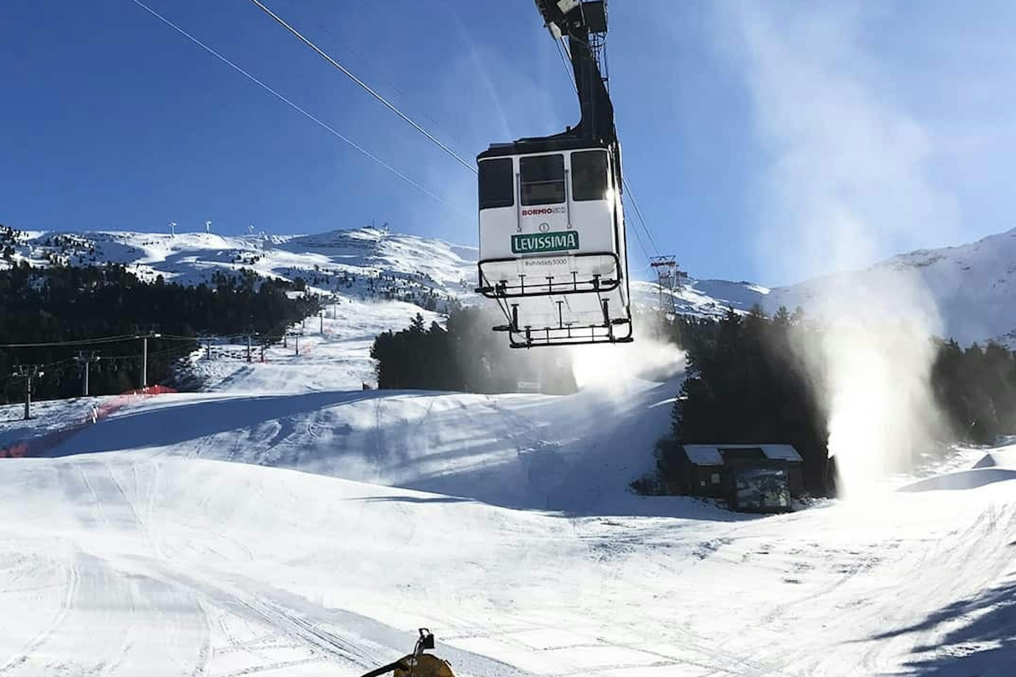 Tram at Bormio, Italy